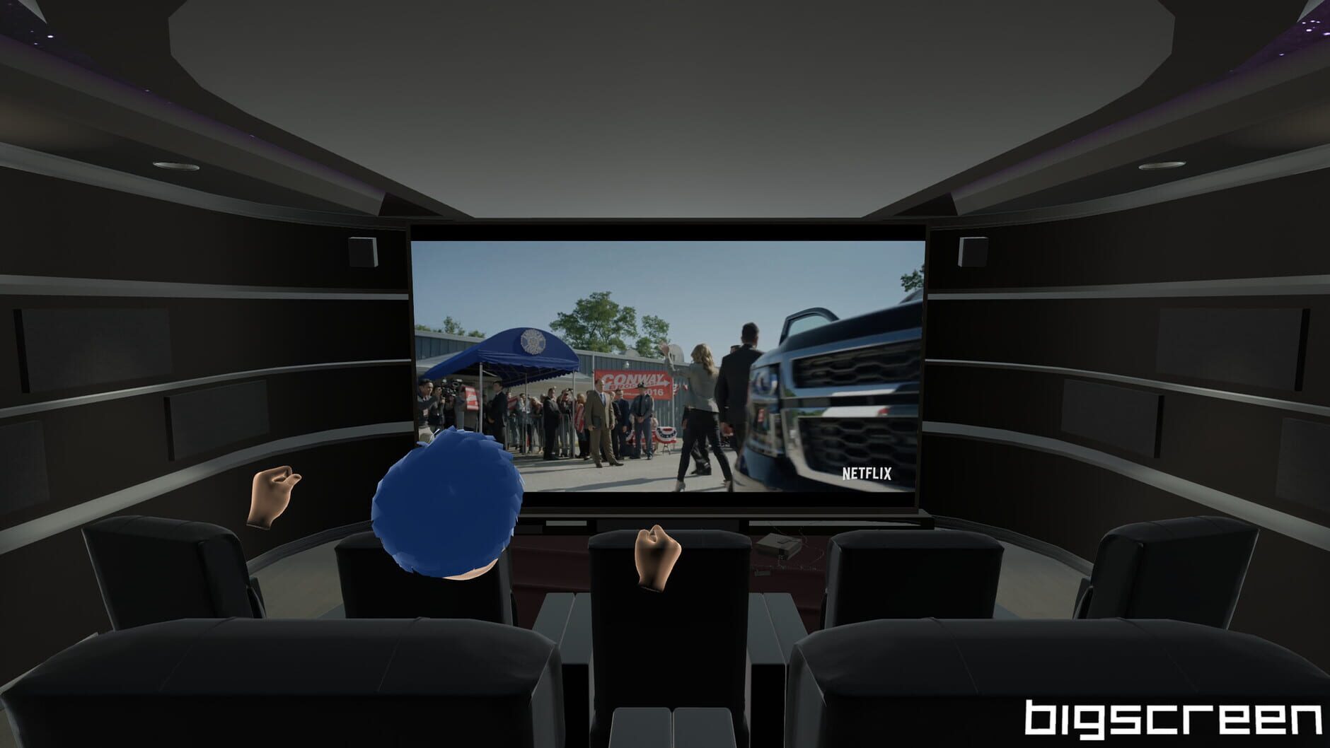 Screenshot for Bigscreen Beta