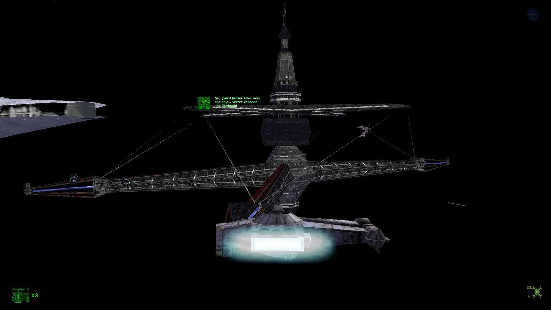 Screenshot for Star Wars: Shadows of the Empire