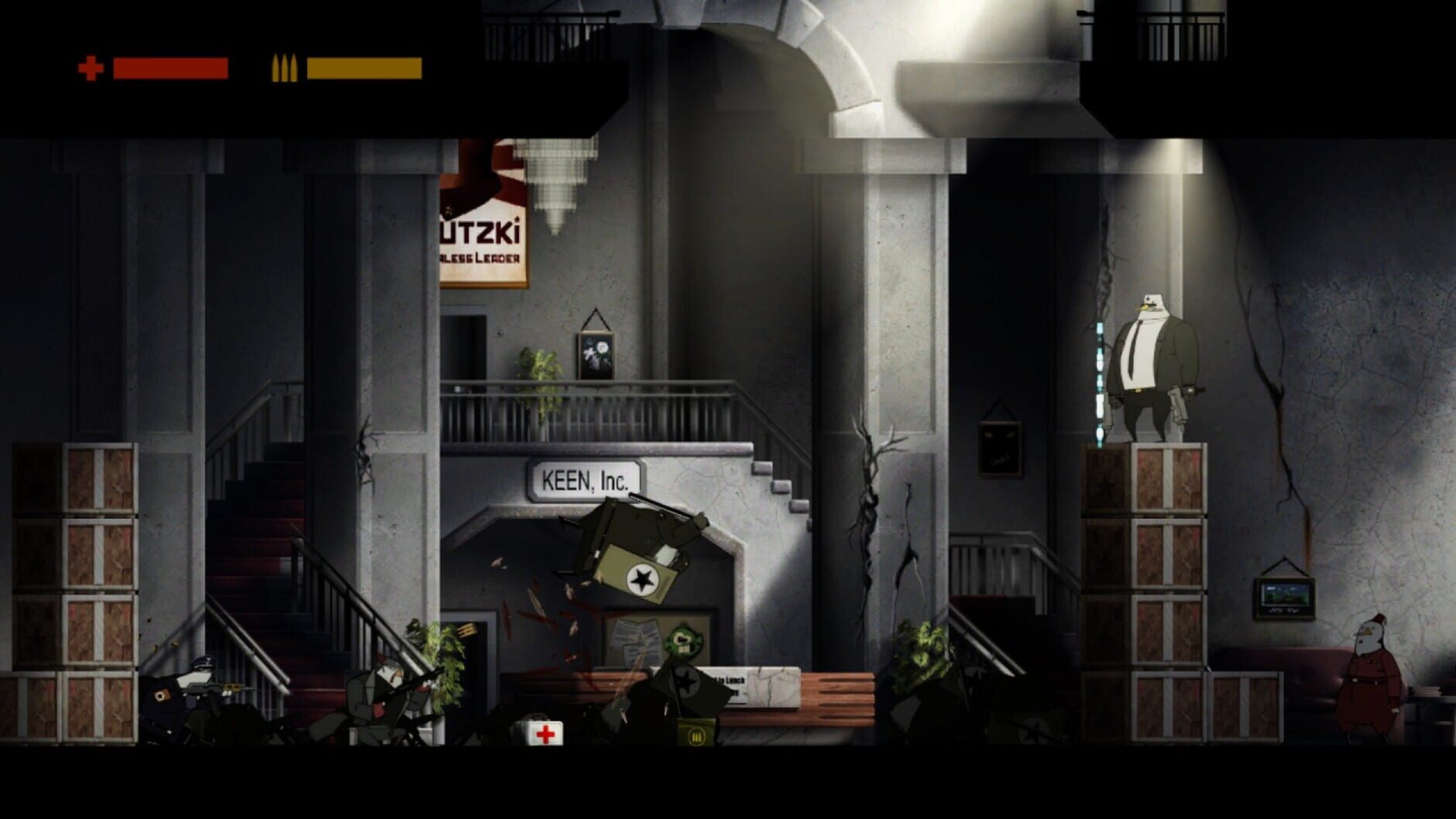 Screenshot for Rocketbirds: Hardboiled Chicken