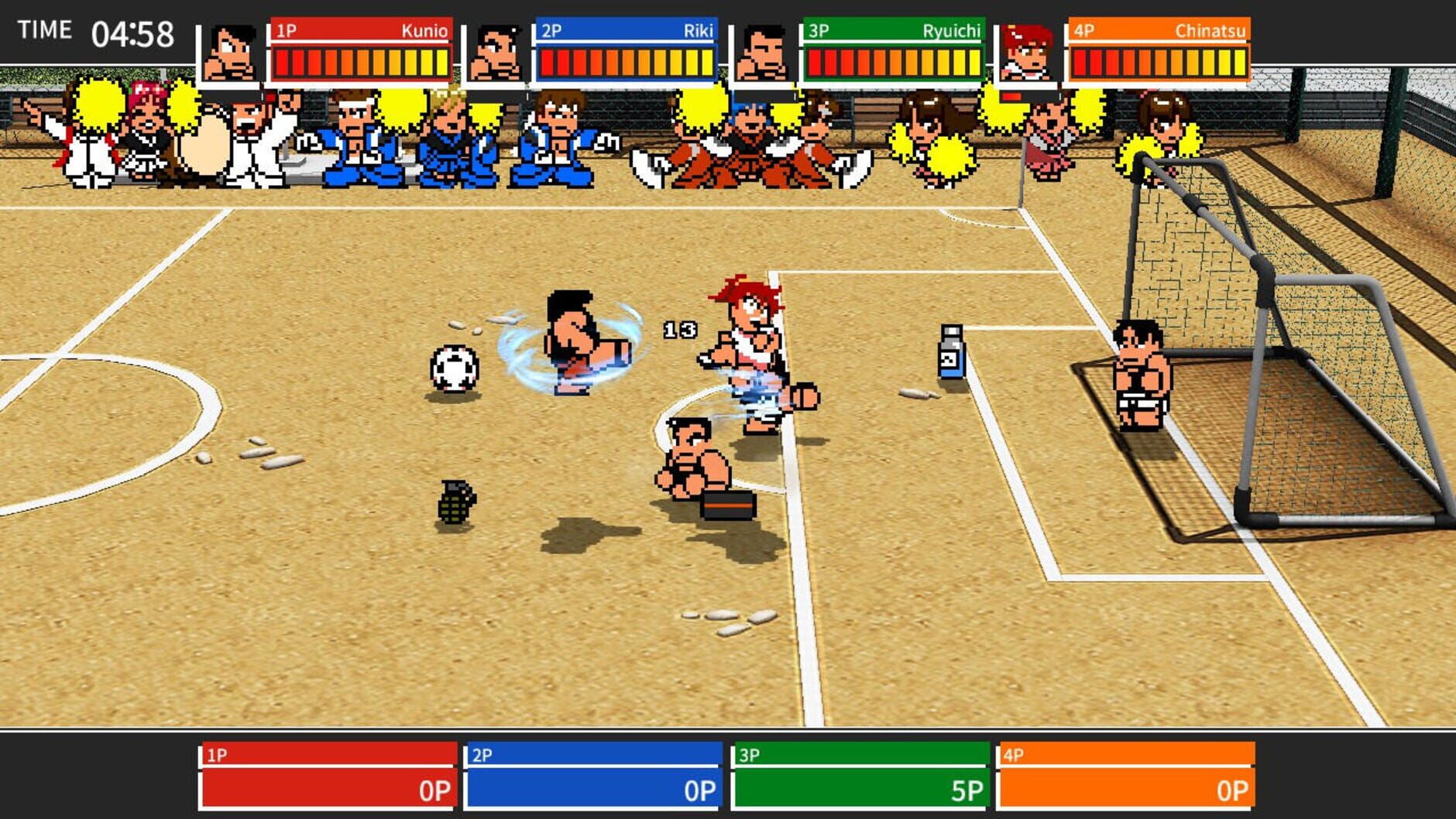 Screenshot for River City Melee: Battle Royal Special