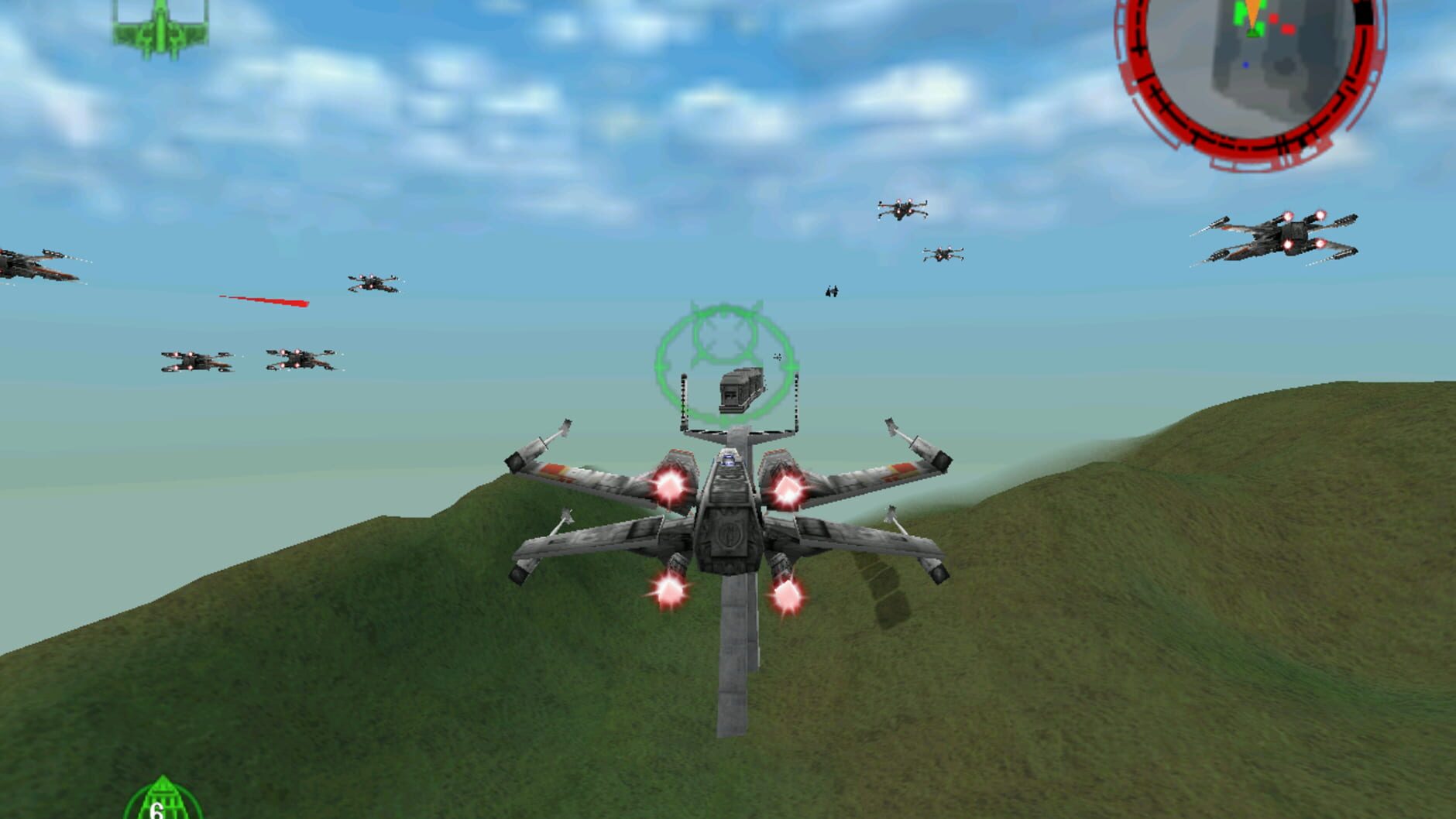Screenshot for Star Wars: Rogue Squadron