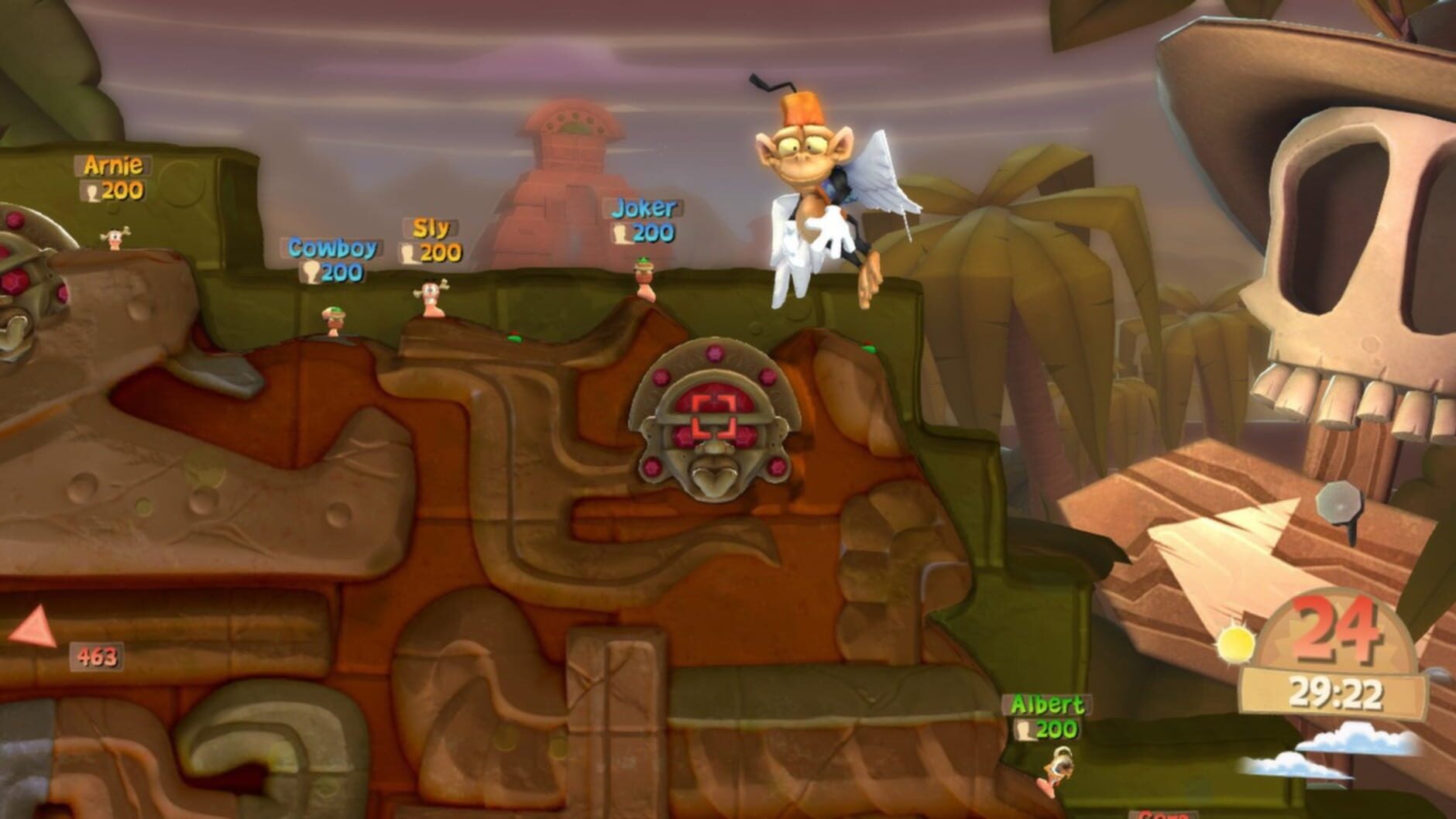 Screenshot for Worms Clan Wars