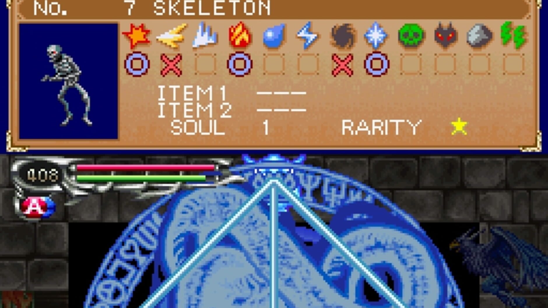 Screenshot for Castlevania: Dawn of Sorrow