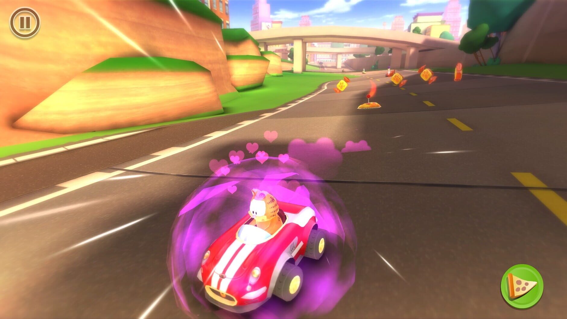 Screenshot for Garfield Kart