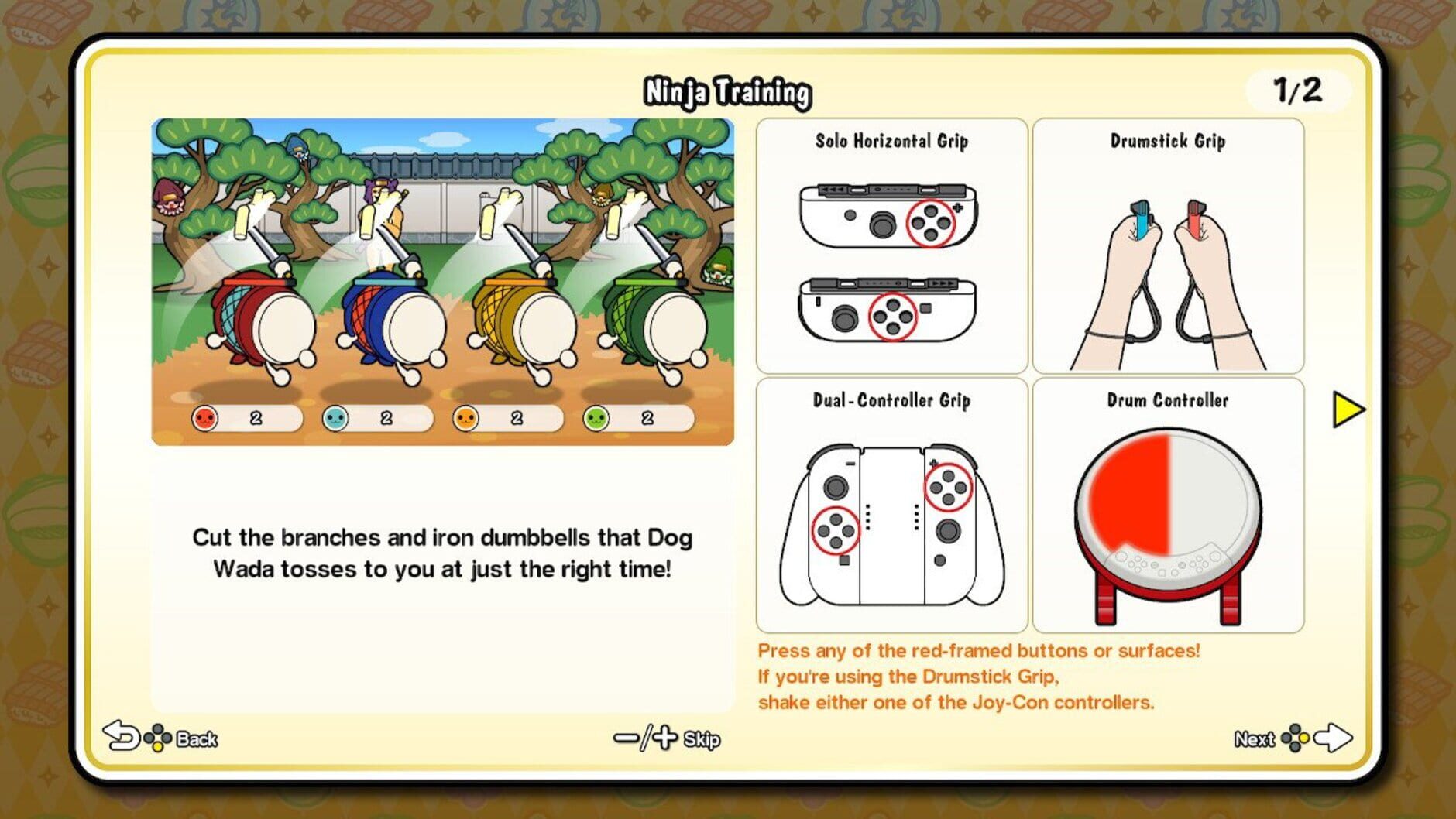 Screenshot for Taiko no Tatsujin: Drum 'n' Fun!