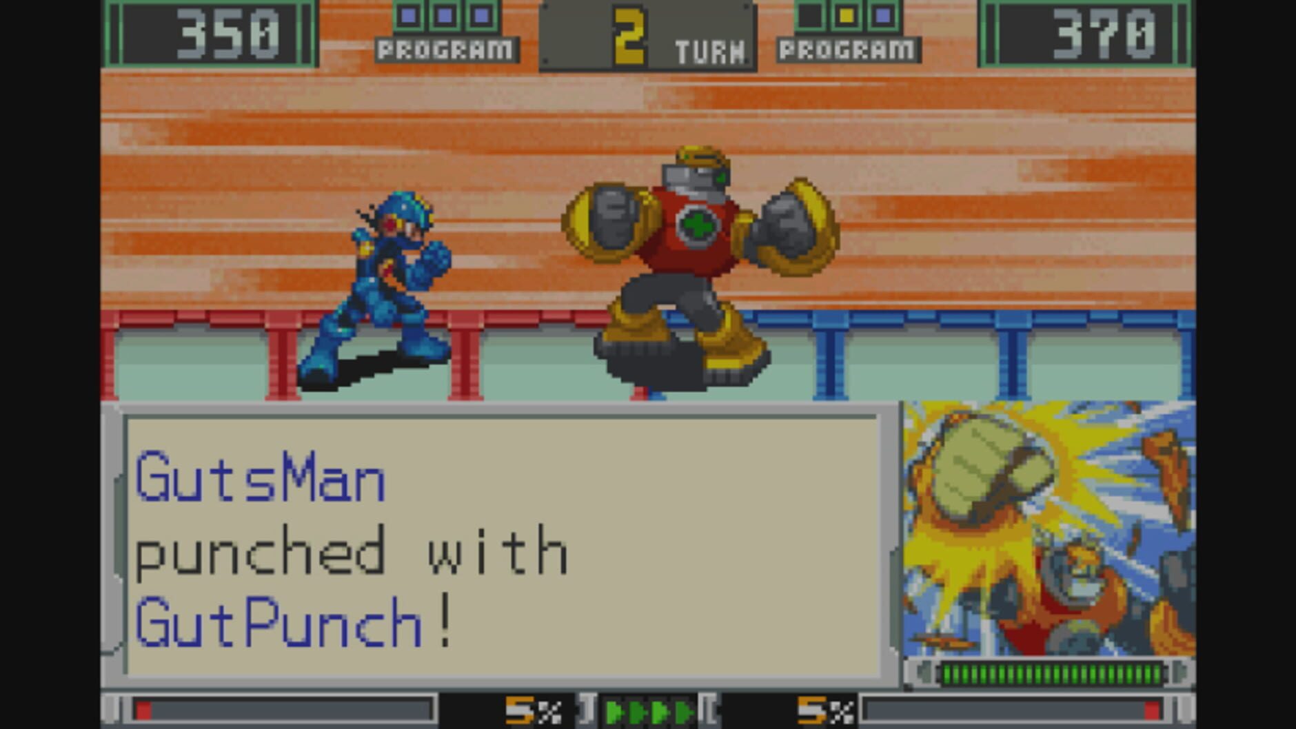 Screenshot for Mega Man Battle Chip Challenge