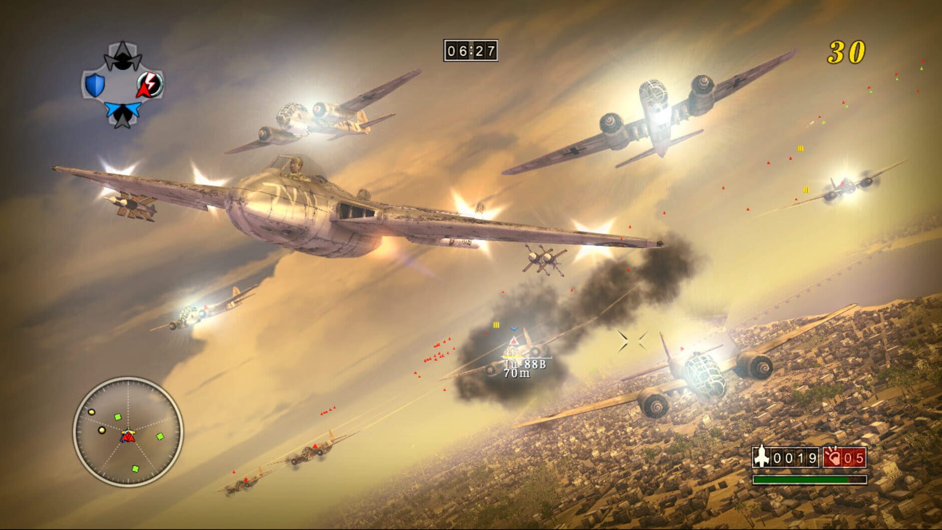 Screenshot for Blazing Angels 2: Secret Missions of WWII