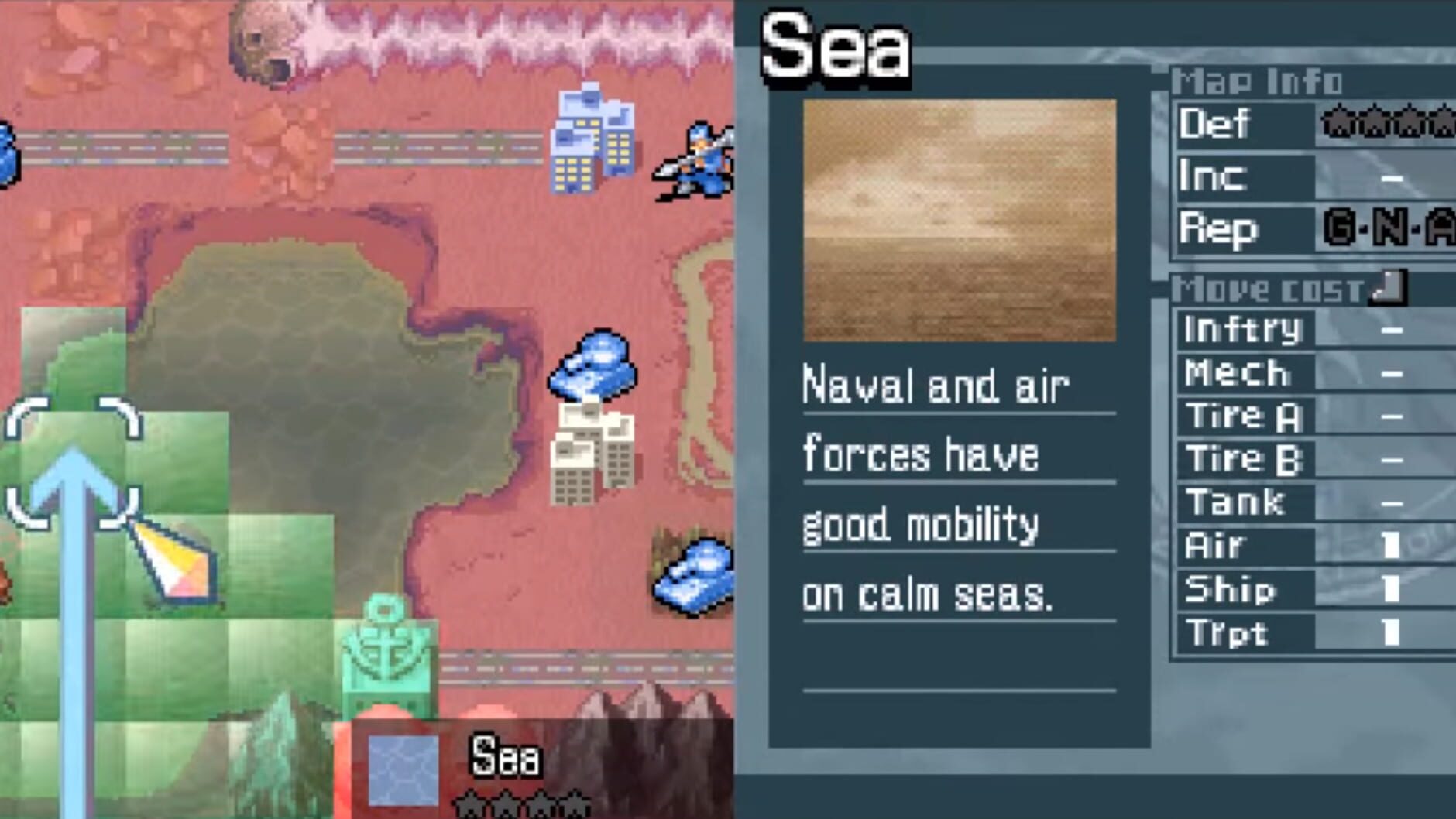 Screenshot for Advance Wars: Days of Ruin