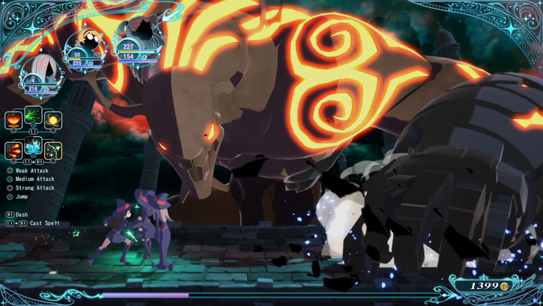 Screenshot for Little Witch Academia: Chamber of Time