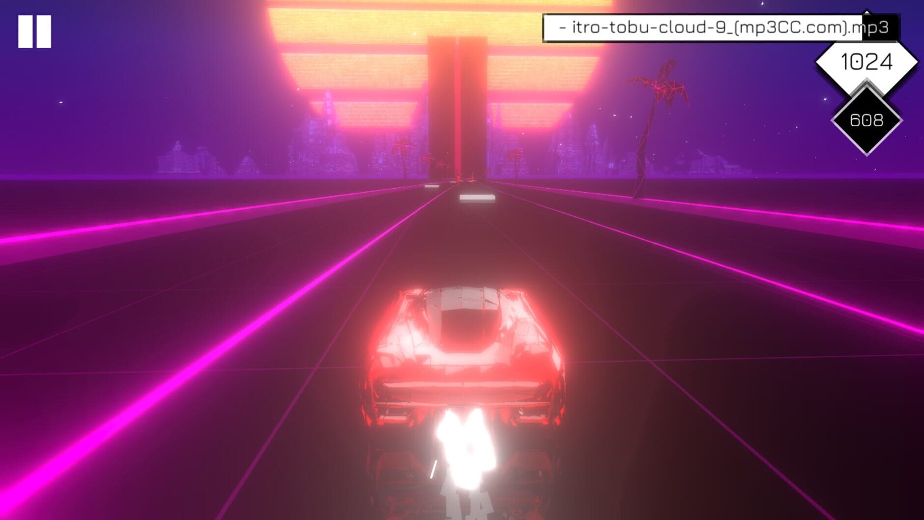 Screenshot for Music Racer
