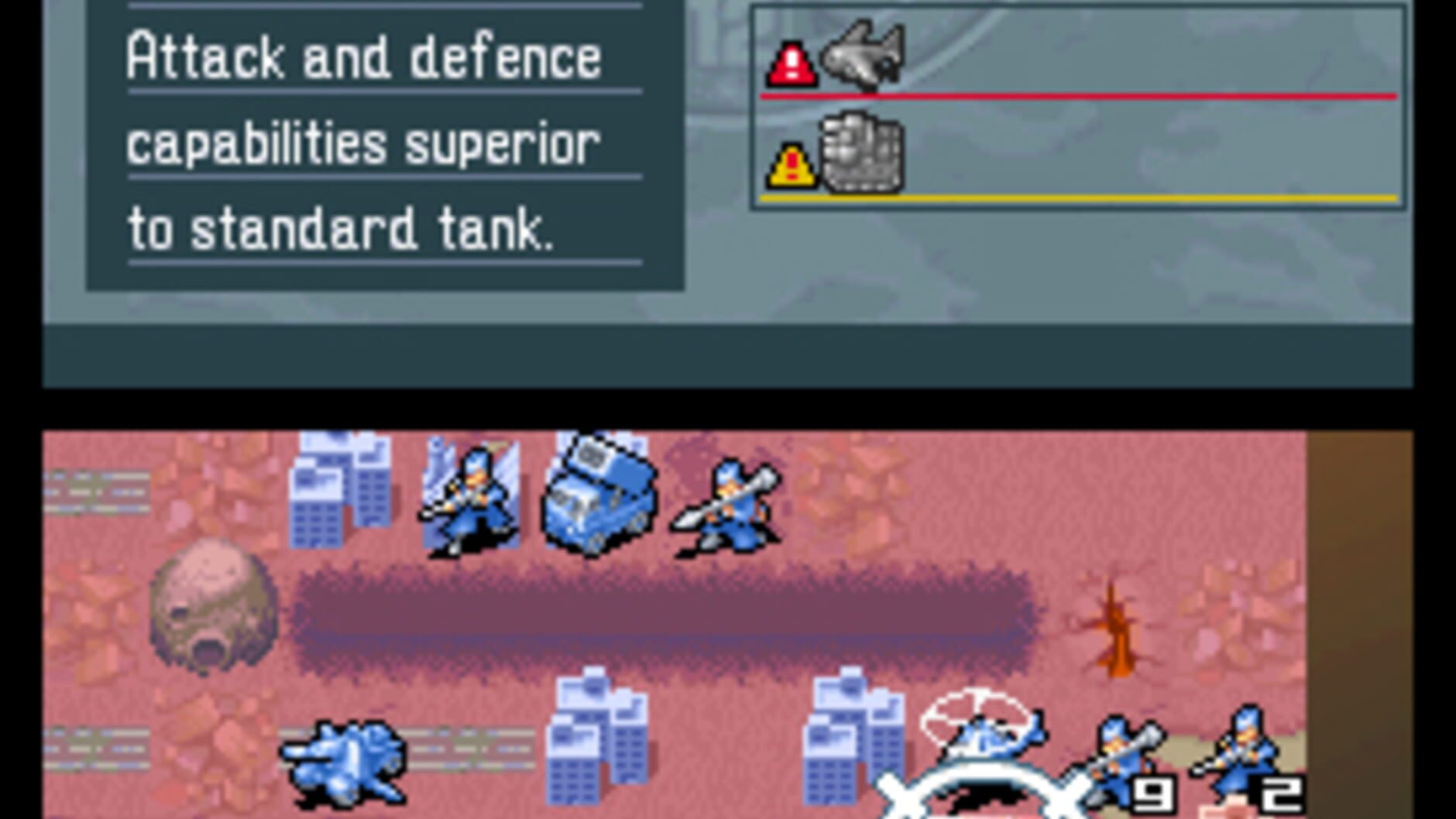 Screenshot for Advance Wars: Days of Ruin