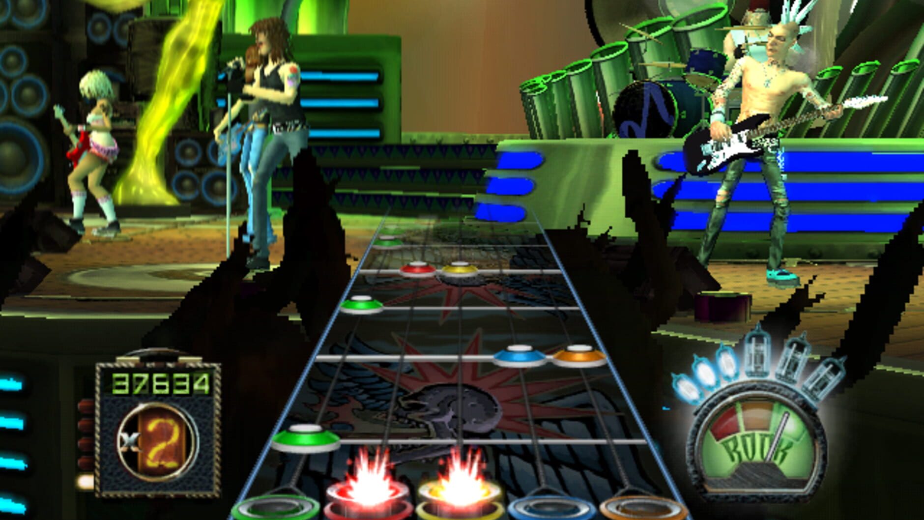 Screenshot for Guitar Hero: Aerosmith