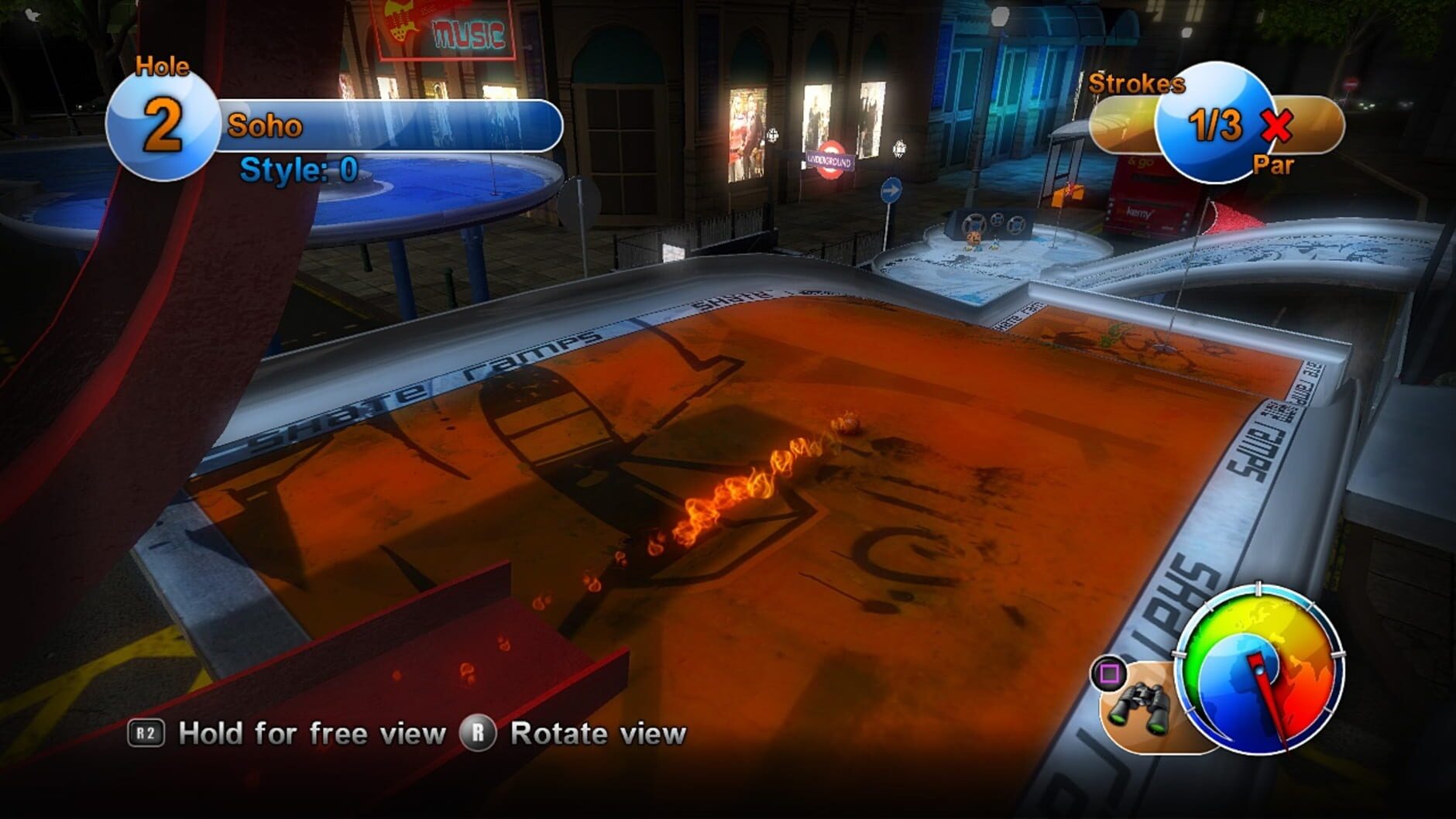 Screenshot for Planet Minigolf