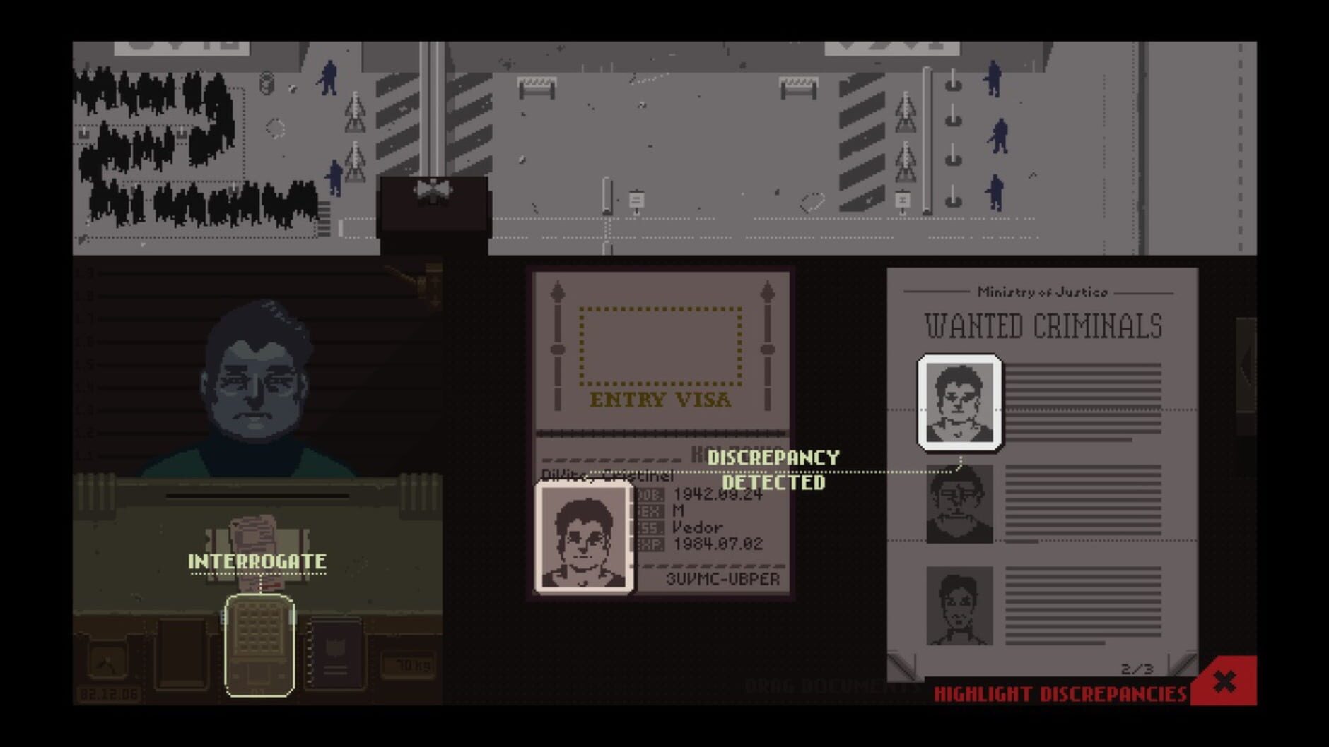 Screenshot for Papers, Please