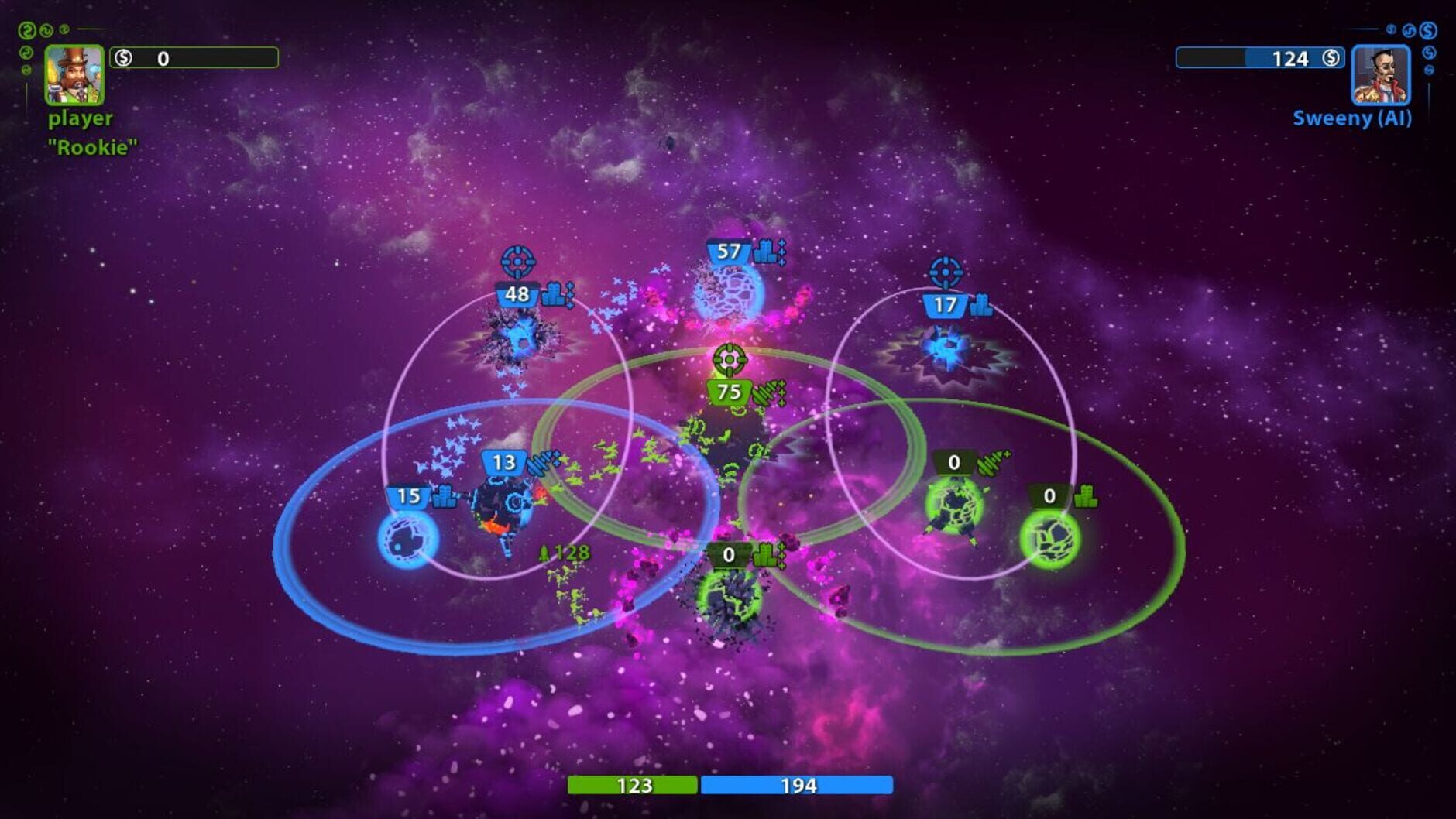 Screenshot for Planets Under Attack