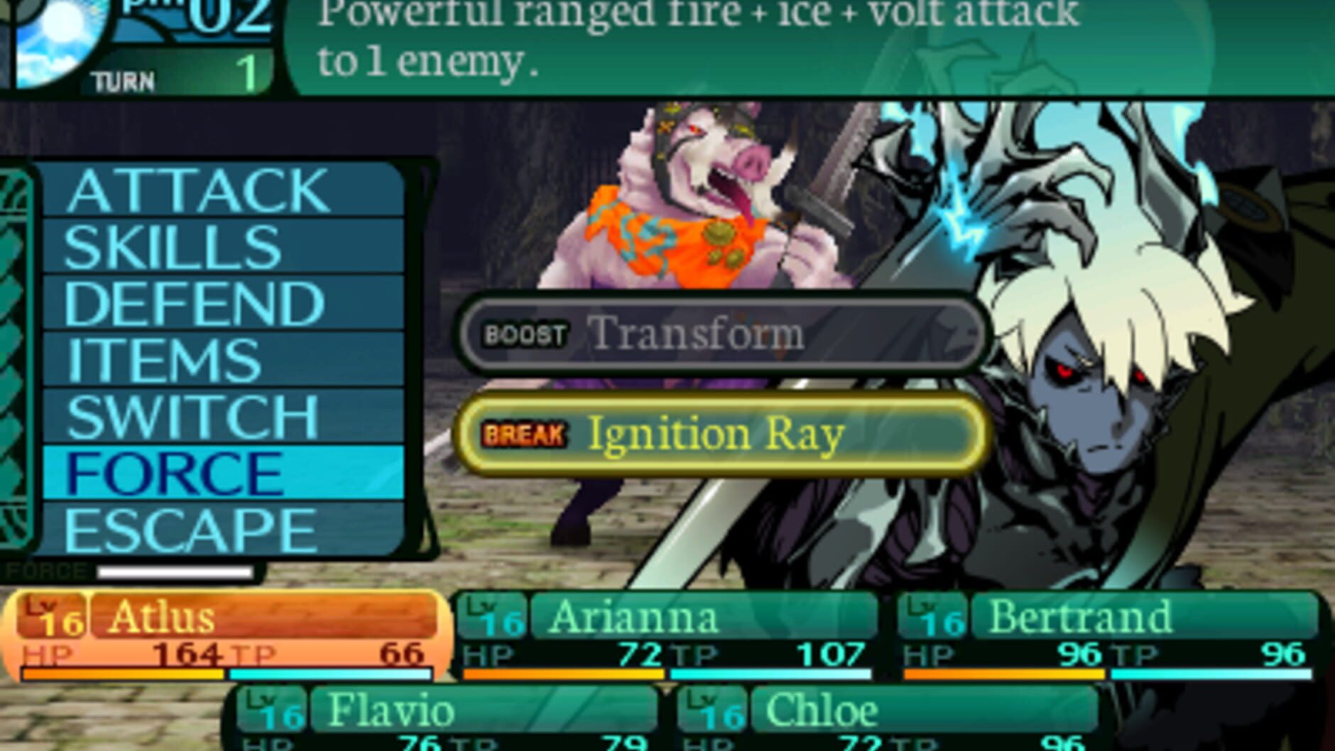 Screenshot for Etrian Odyssey 2 Untold: The Fafnir Knight