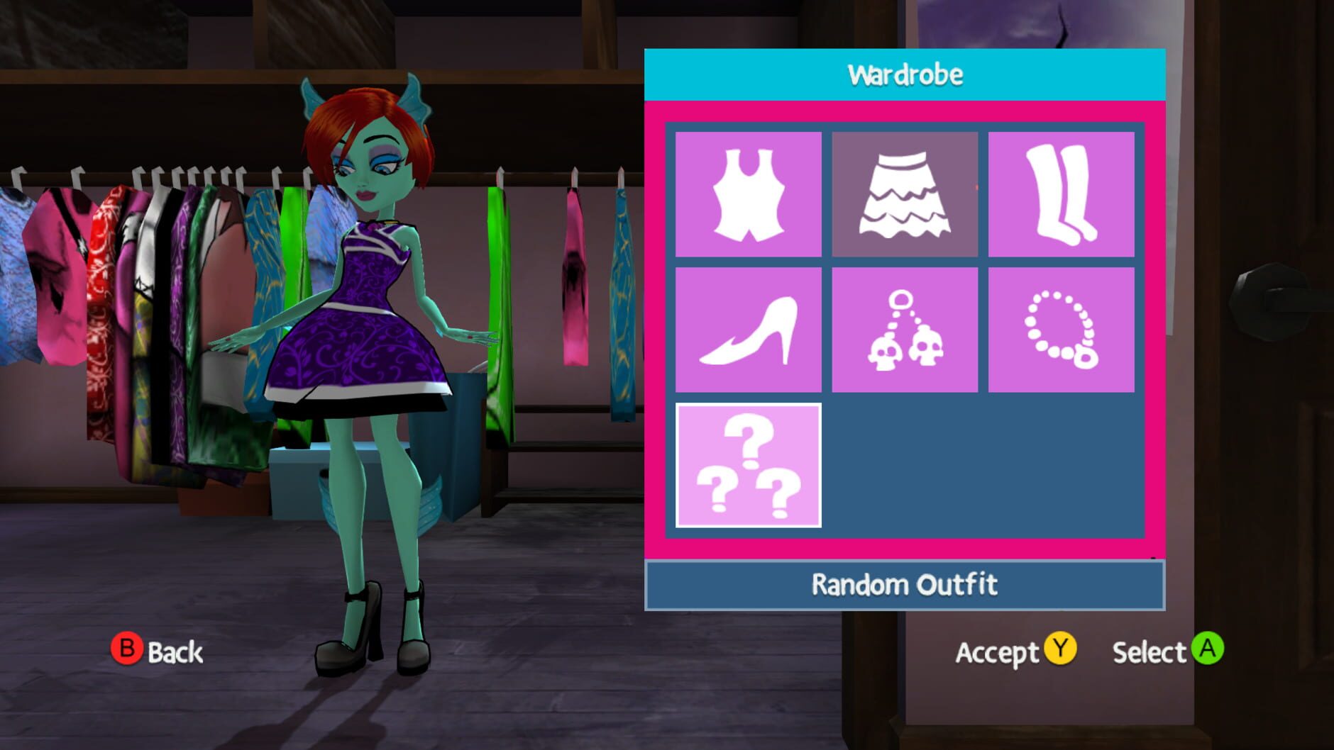Screenshot for Monster High: New Ghoul in School
