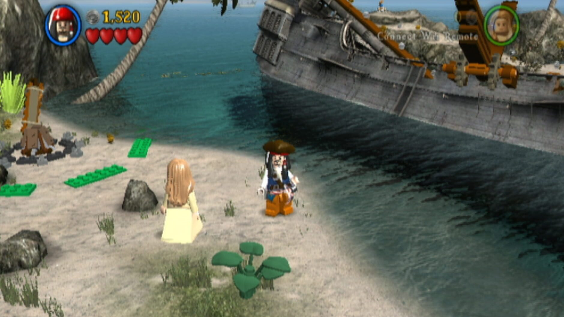 Screenshot for LEGO Pirates of the Caribbean: The Video Game