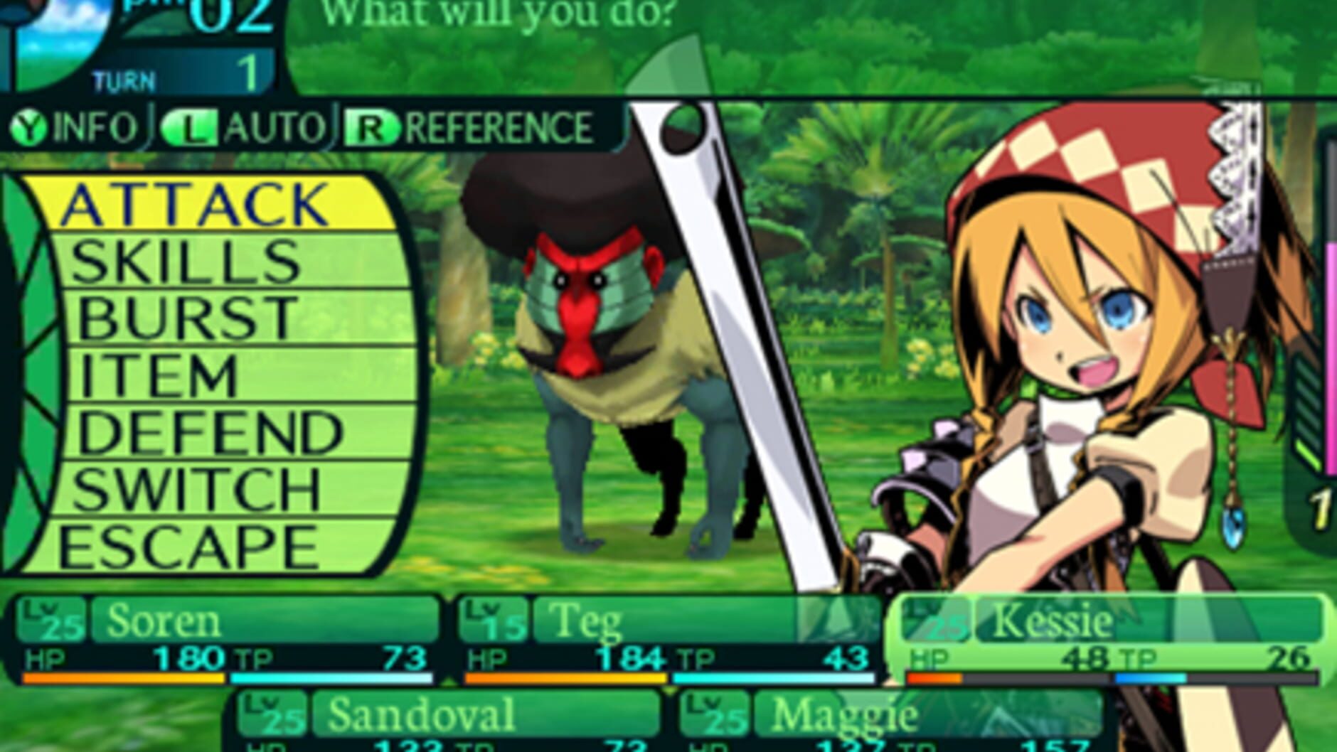 Screenshot for Etrian Odyssey IV: Legends of the Titan