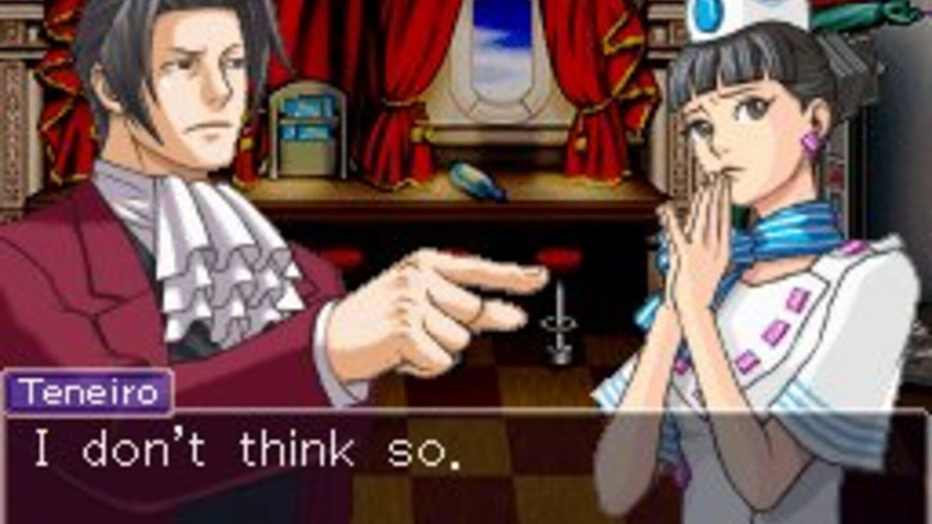 Screenshot for Ace Attorney Investigations: Miles Edgeworth