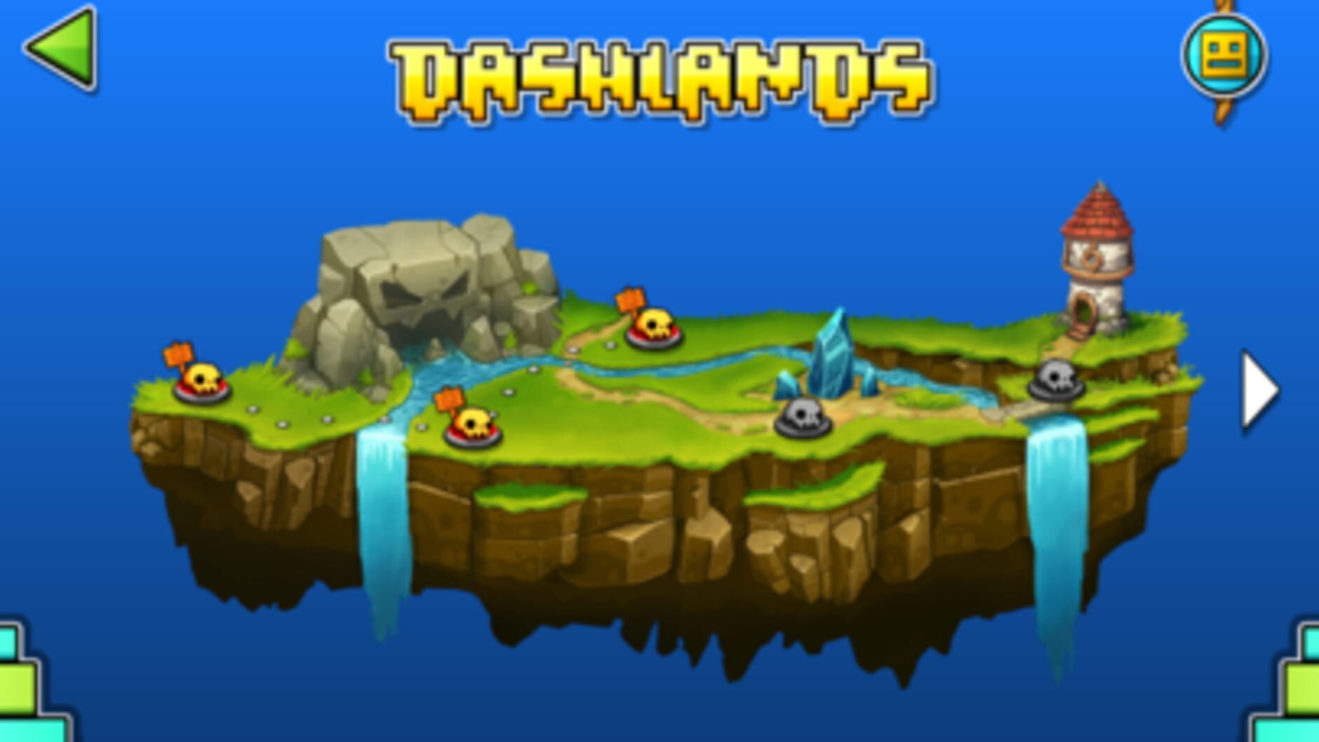 Screenshot for Geometry Dash World