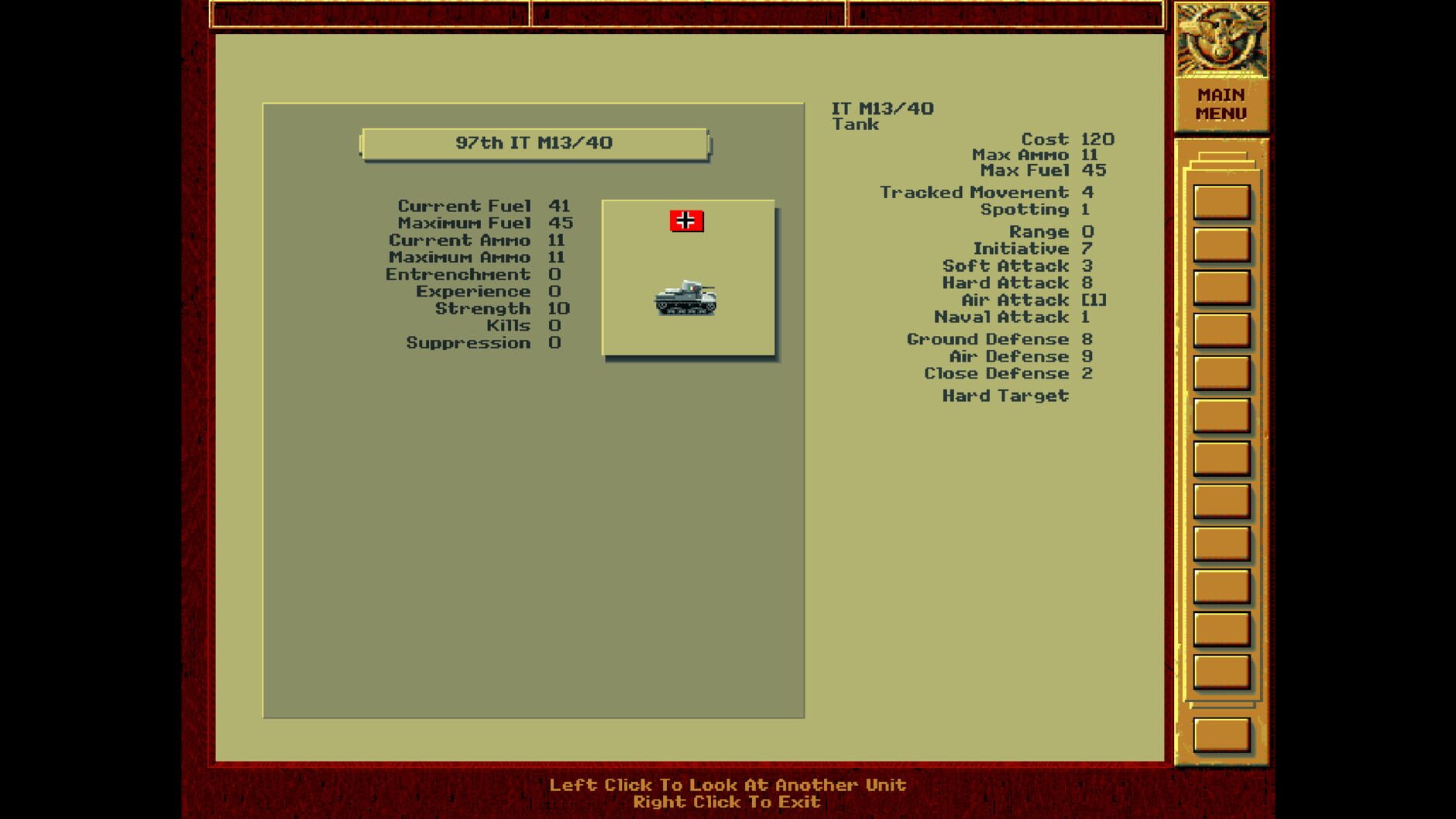 Screenshot for Panzer General