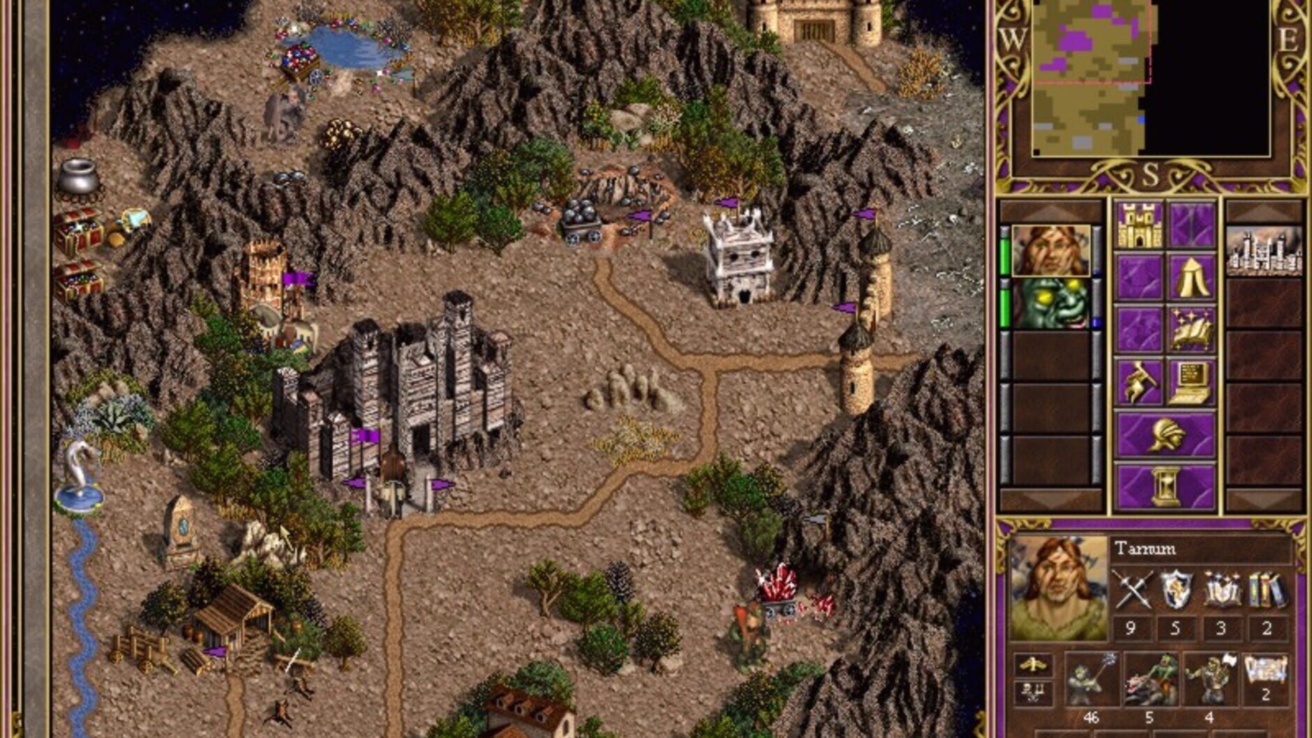 Screenshot for Heroes Chronicles: Warlords of the Wasteland