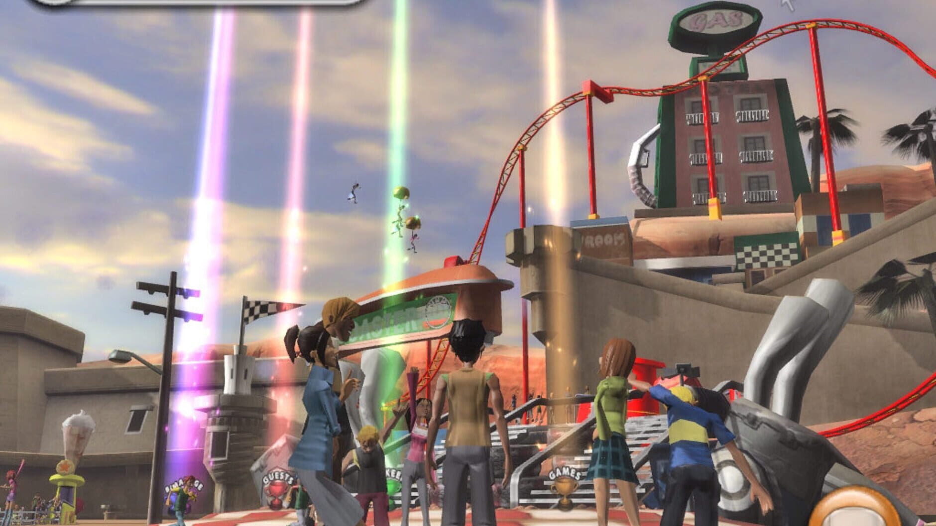 Screenshot for Thrillville: Off the Rails