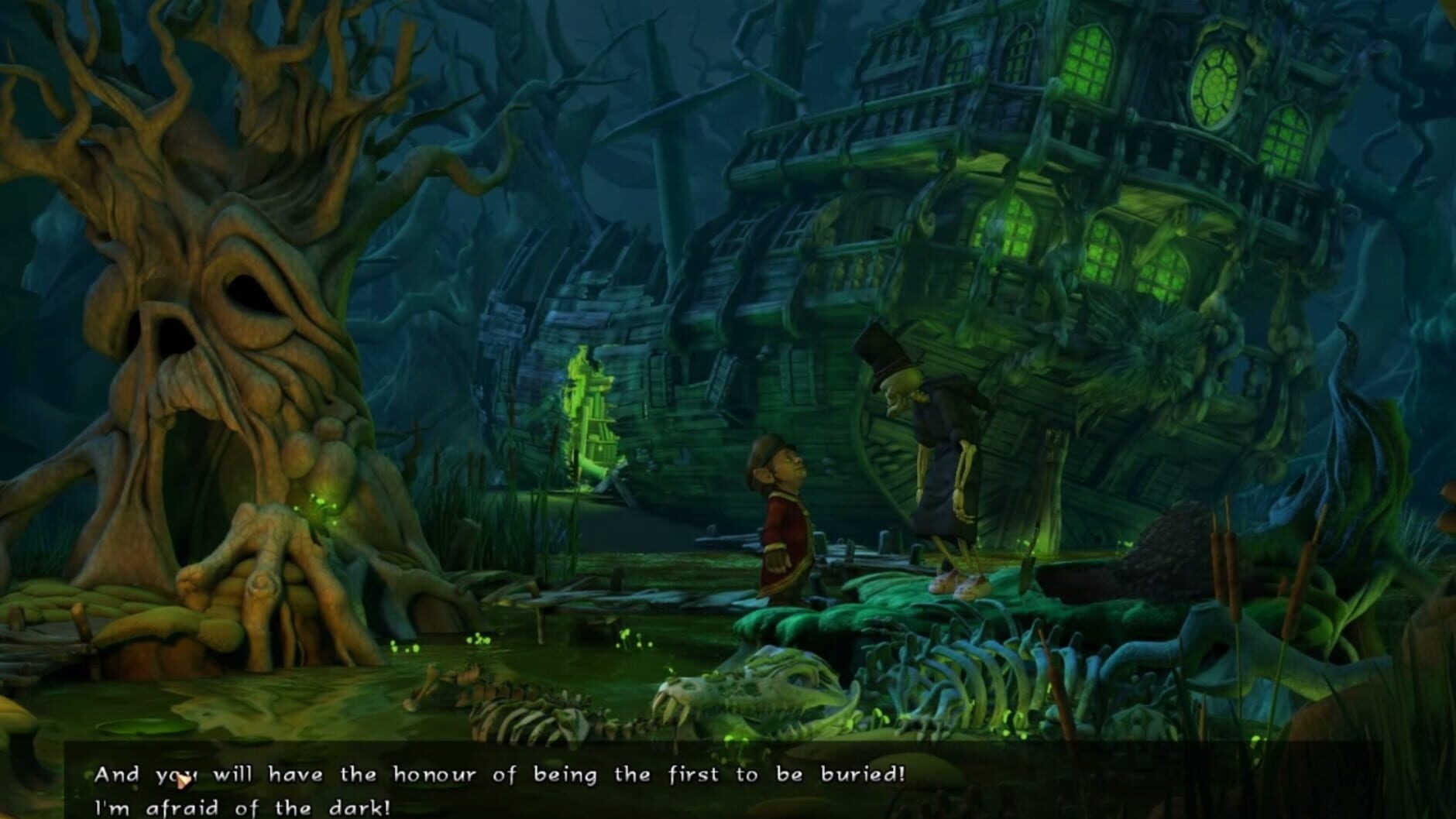 Screenshot for The Book of Unwritten Tales