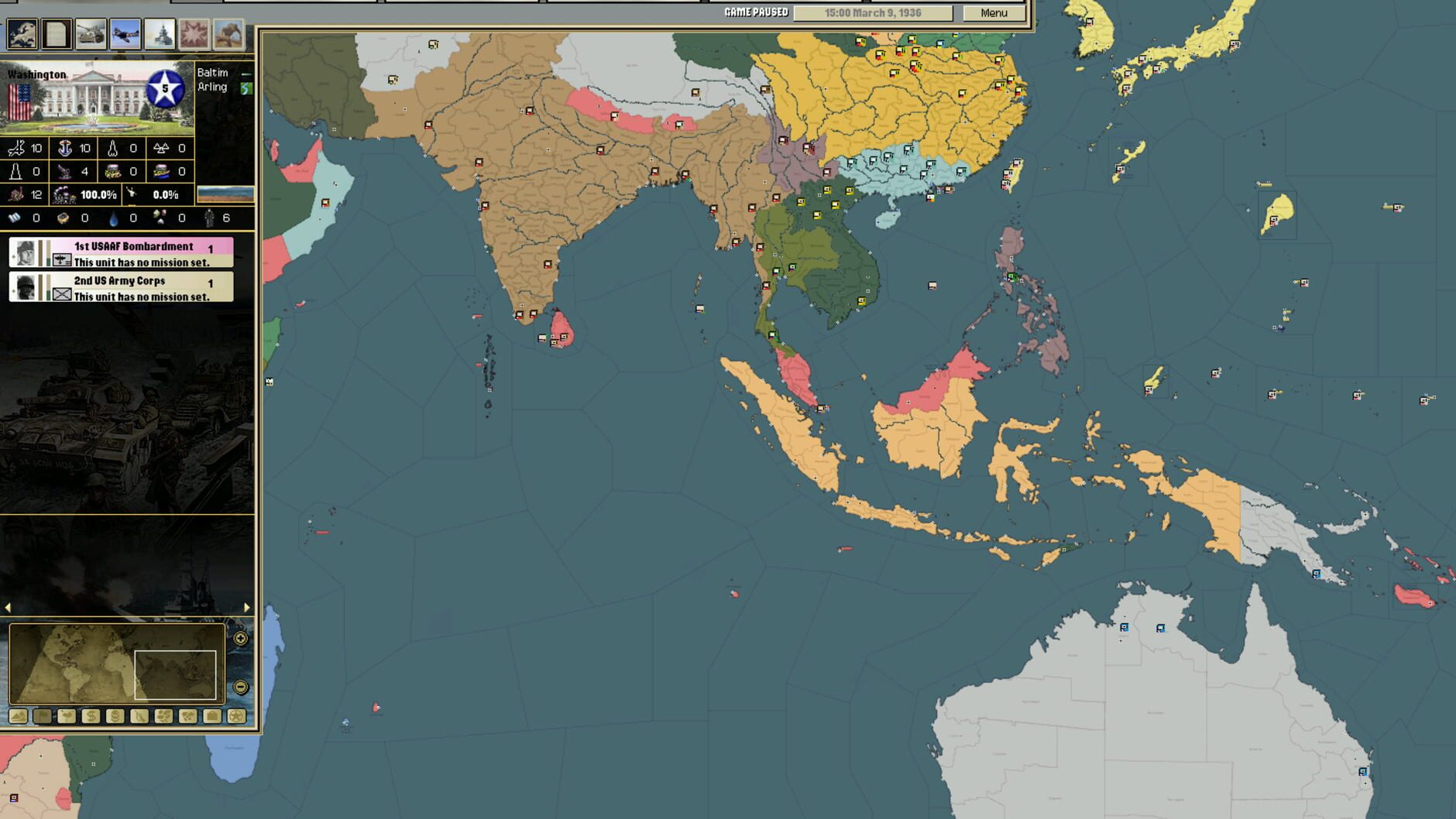 Screenshot for Darkest Hour: A Hearts of Iron Game