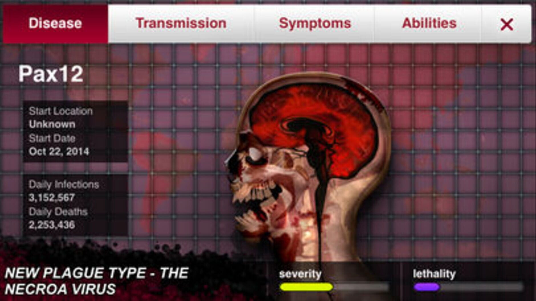 Screenshot for Plague Inc.