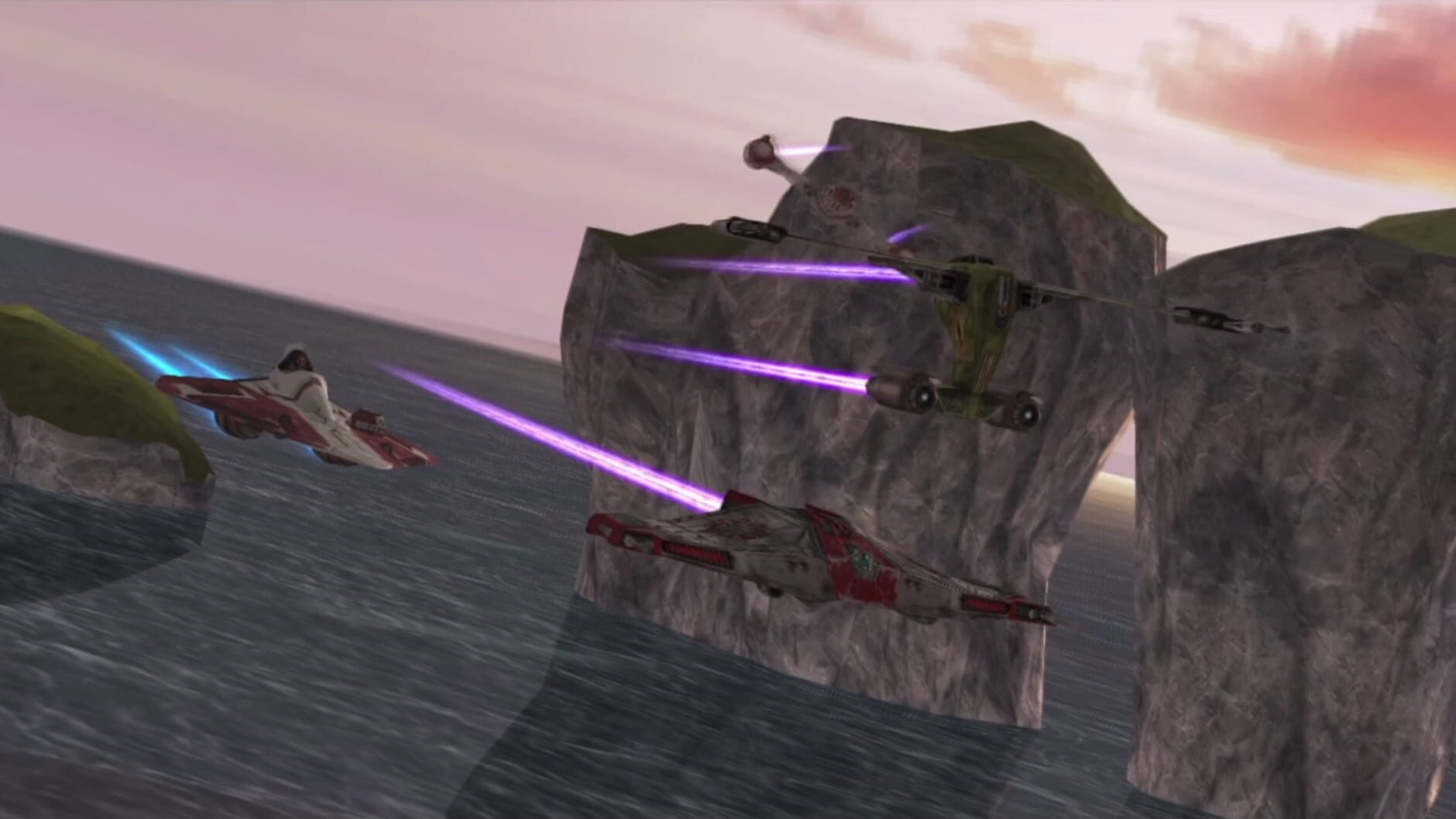 Screenshot for Star Wars: Jedi Starfighter