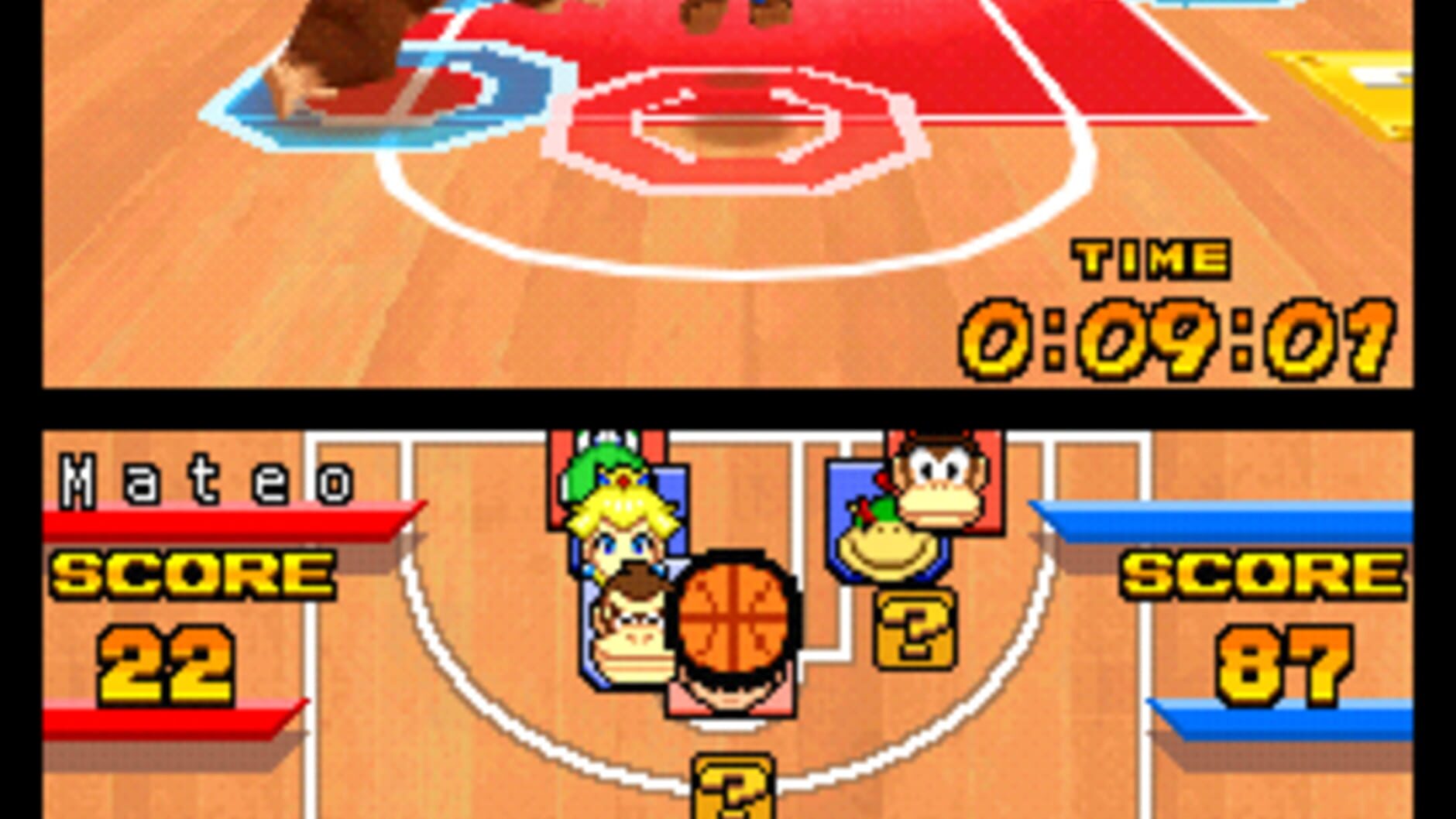 Screenshot for Mario Hoops 3-on-3