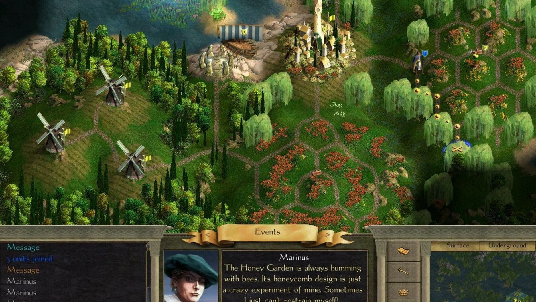 Screenshot for Age of Wonders II: The Wizard's Throne