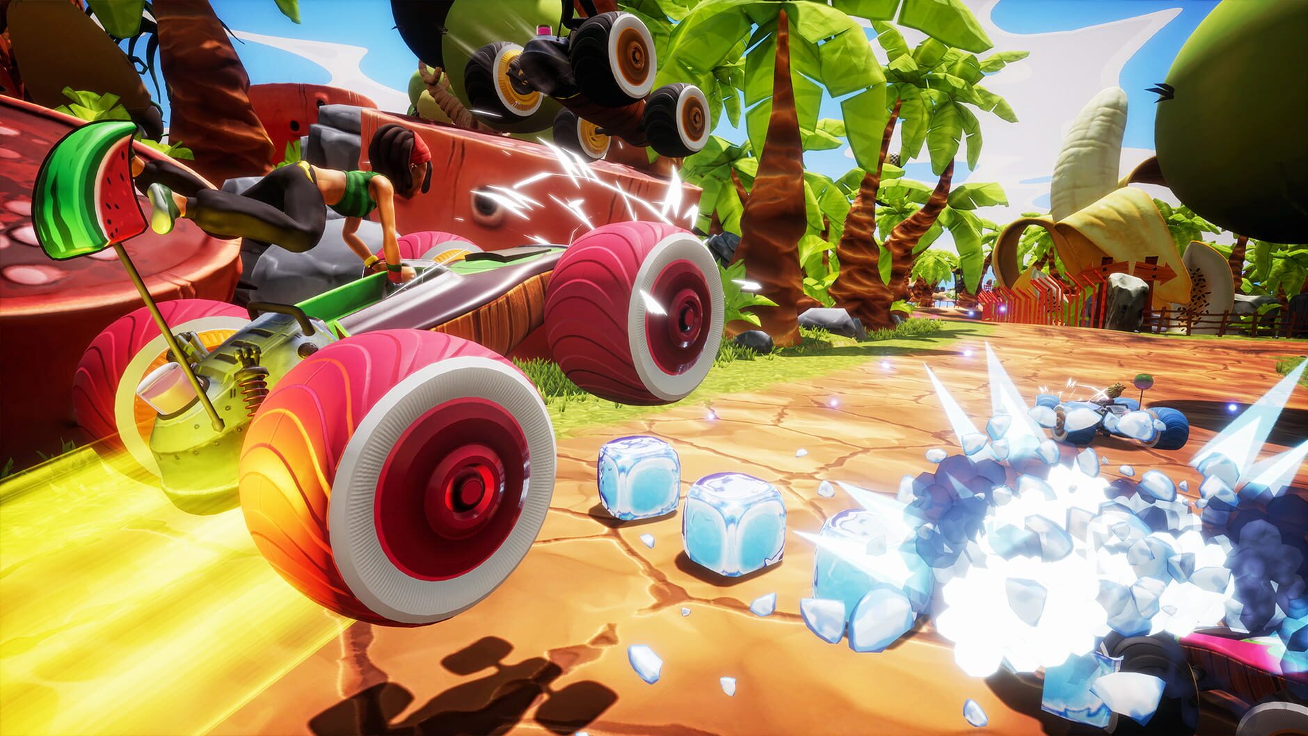 Screenshot for All-Star Fruit Racing