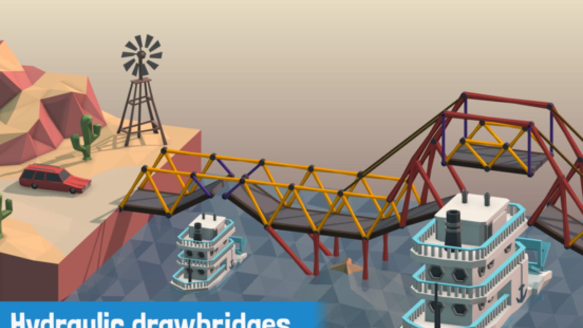 Screenshot for Poly Bridge
