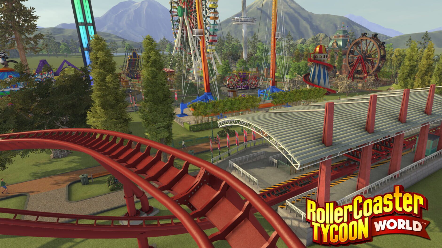 Screenshot for RollerCoaster Tycoon World