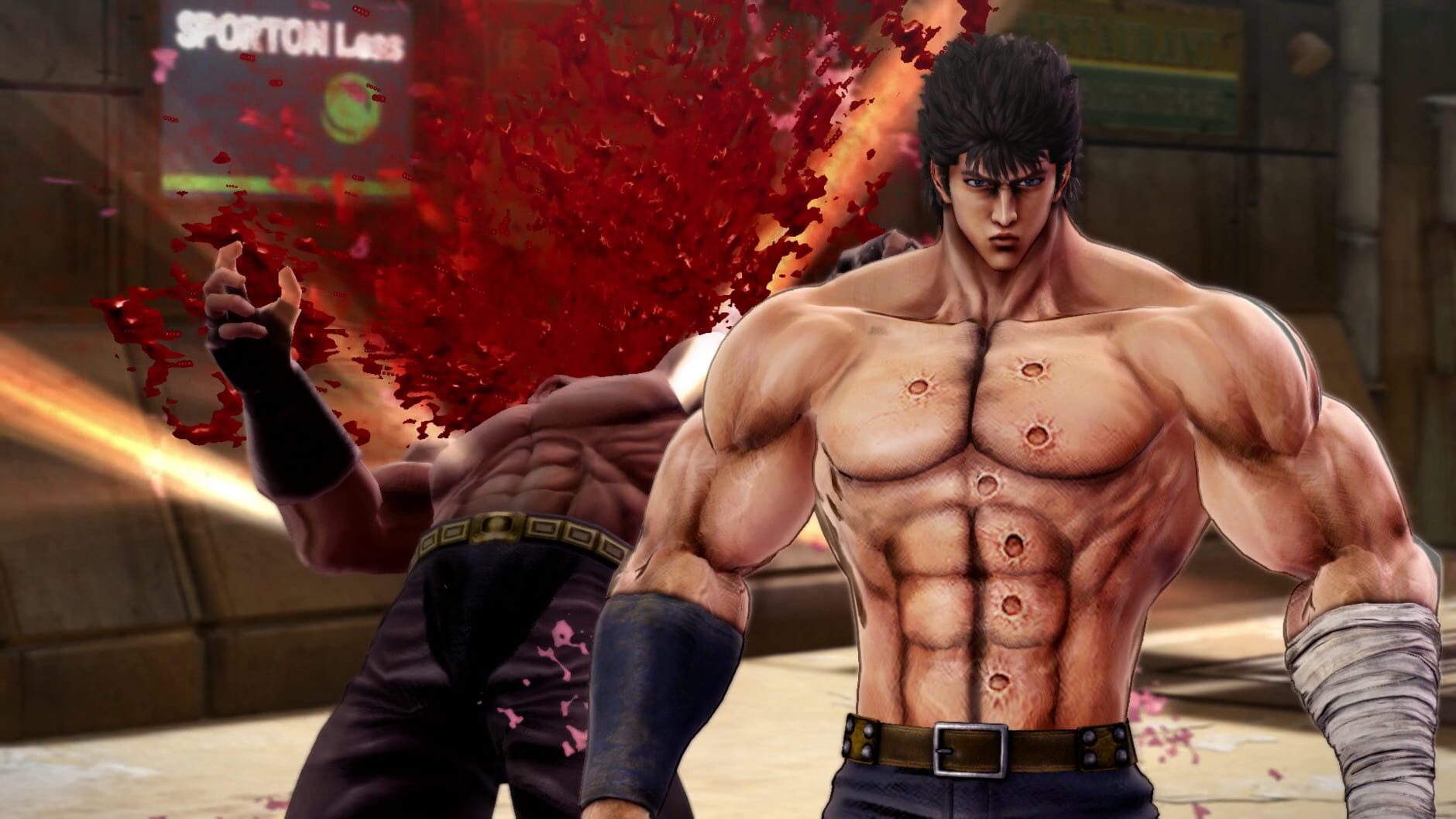 Screenshot for Fist of the North Star: Lost Paradise