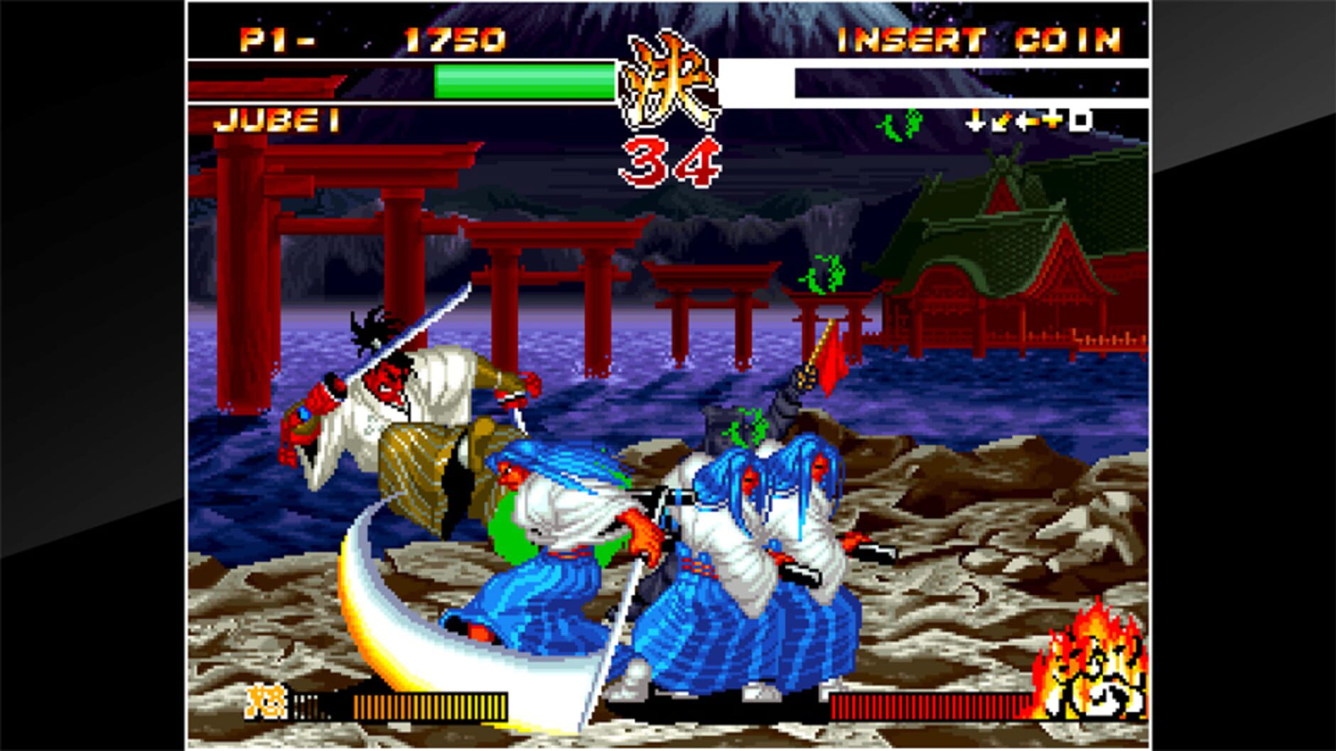 Screenshot for ACA Neo Geo: Samurai Shodown II