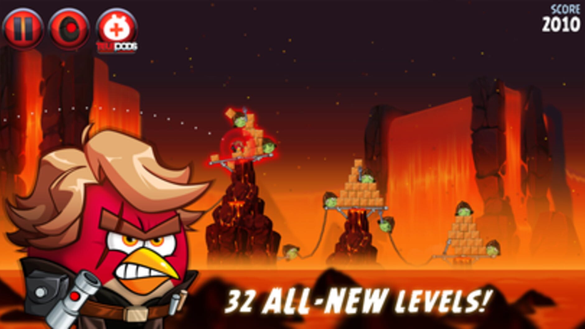 Screenshot for Angry Birds Star Wars II