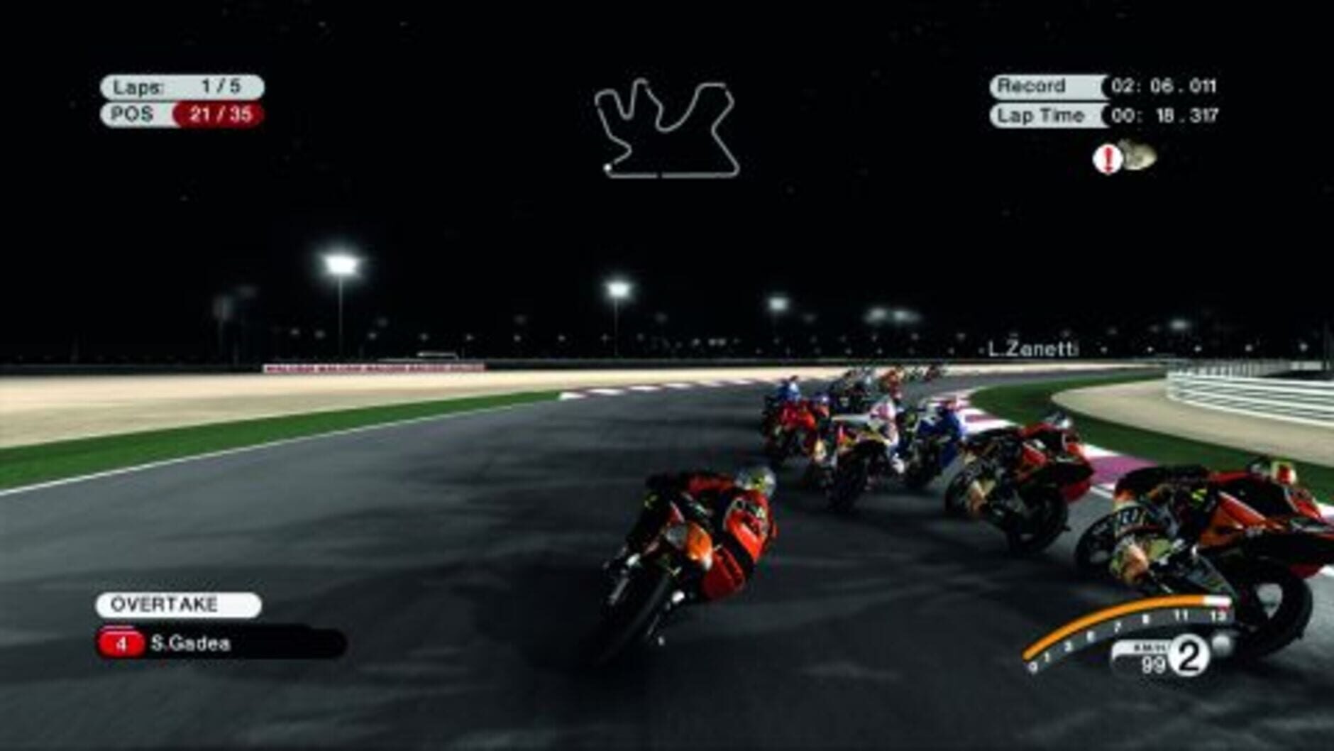 Screenshot for MotoGP '08