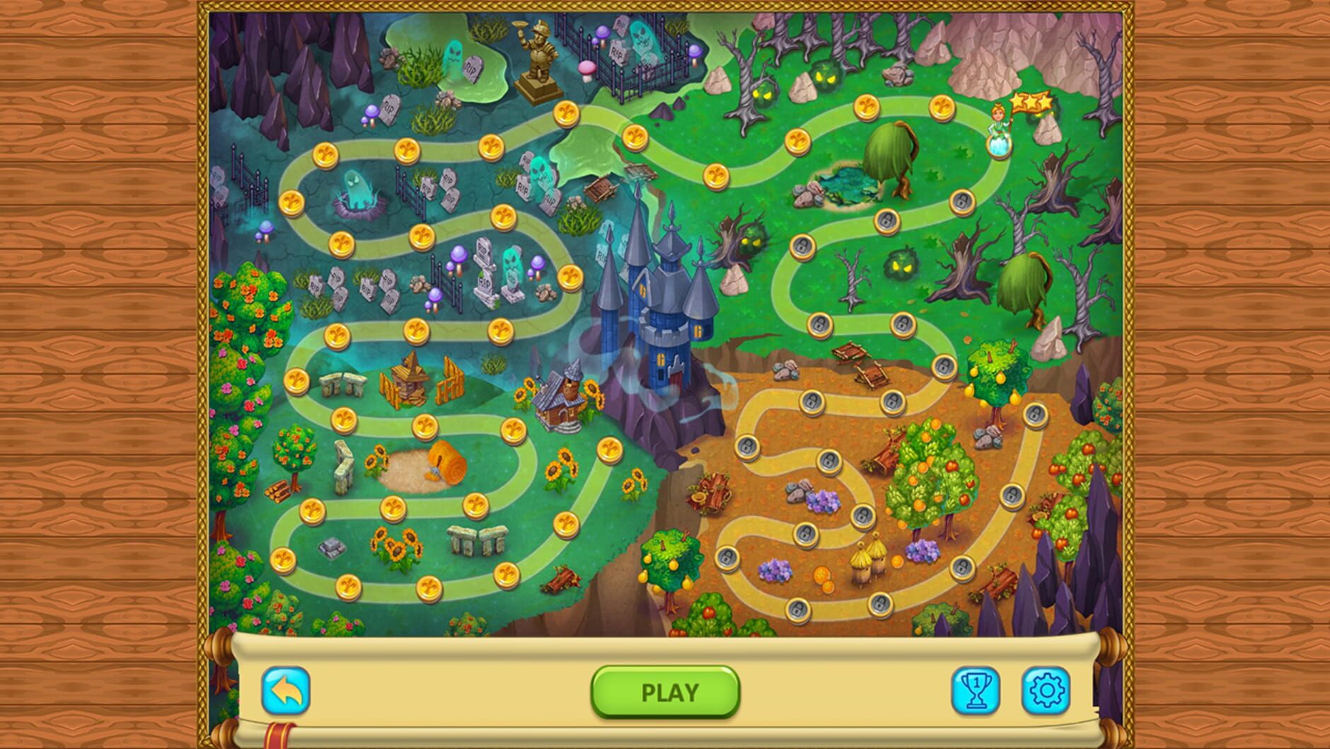 Screenshot for Gnomes Garden: Halloween