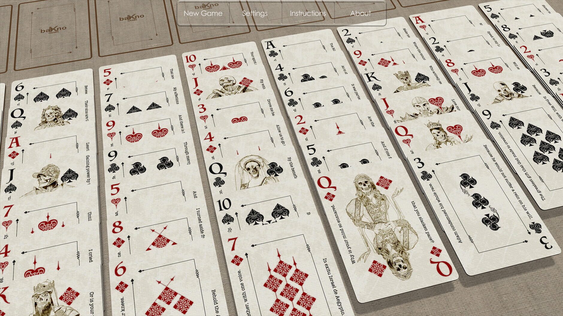 Screenshot for Solitaire
