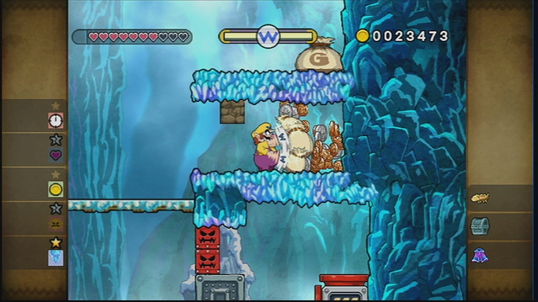 Screenshot for Wario Land: Shake It!