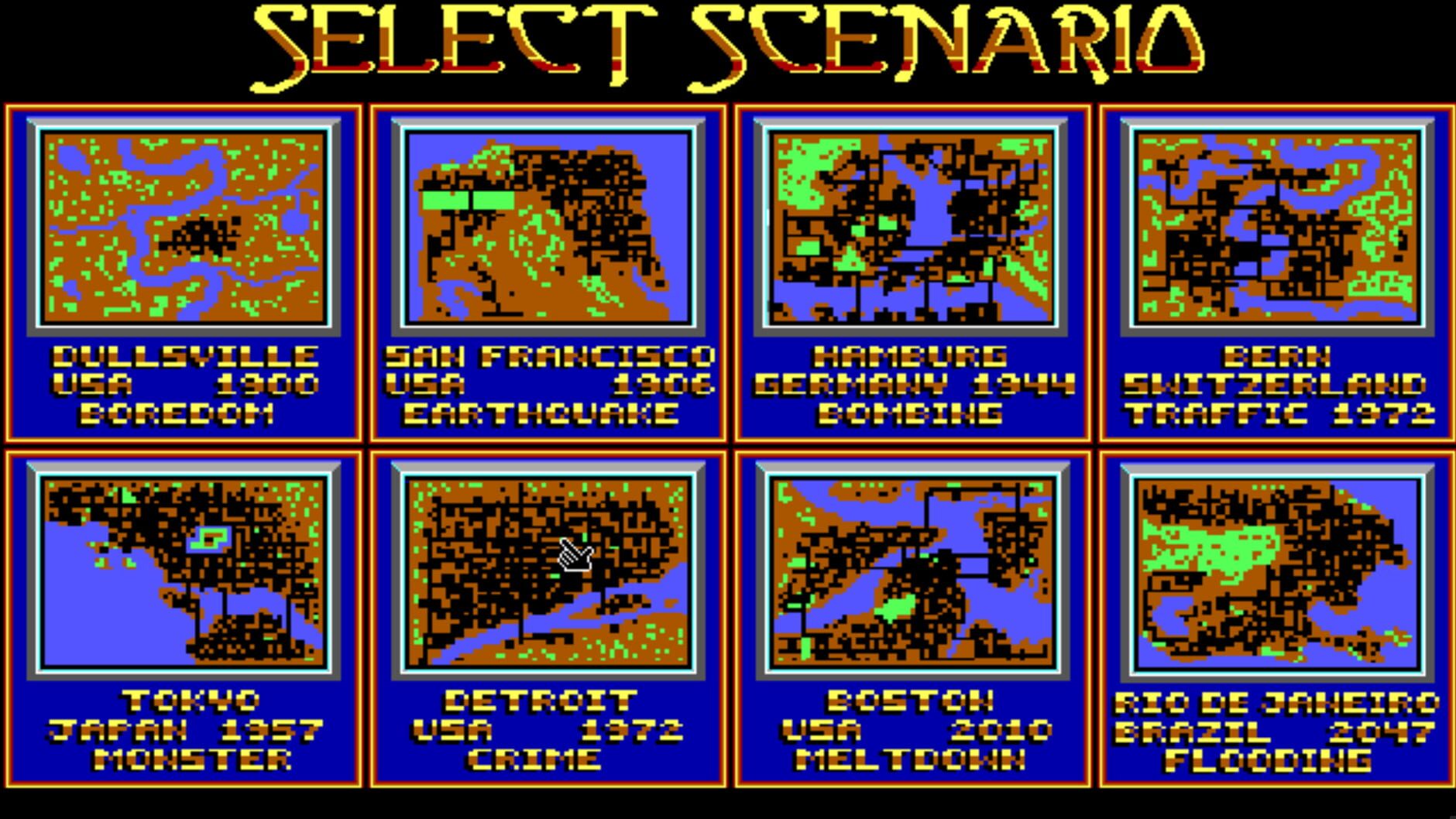 Screenshot for SimCity