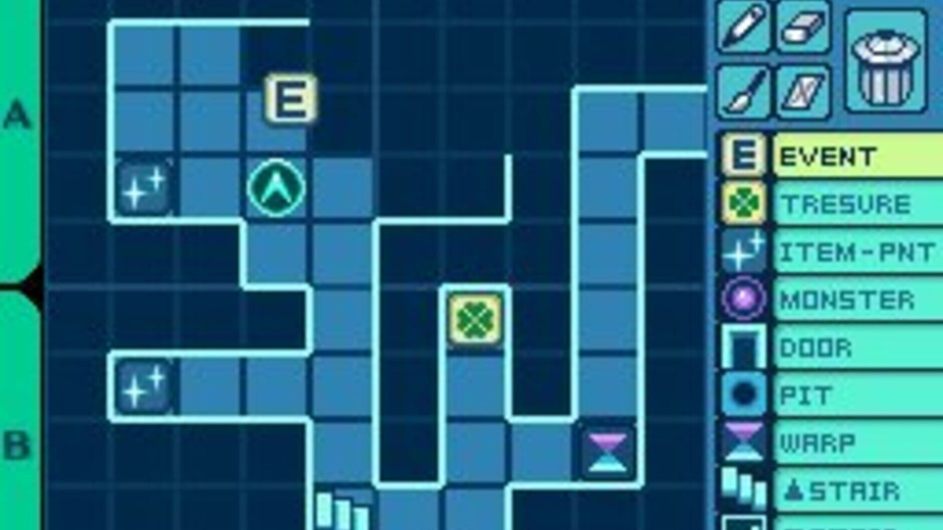 Screenshot for Etrian Odyssey