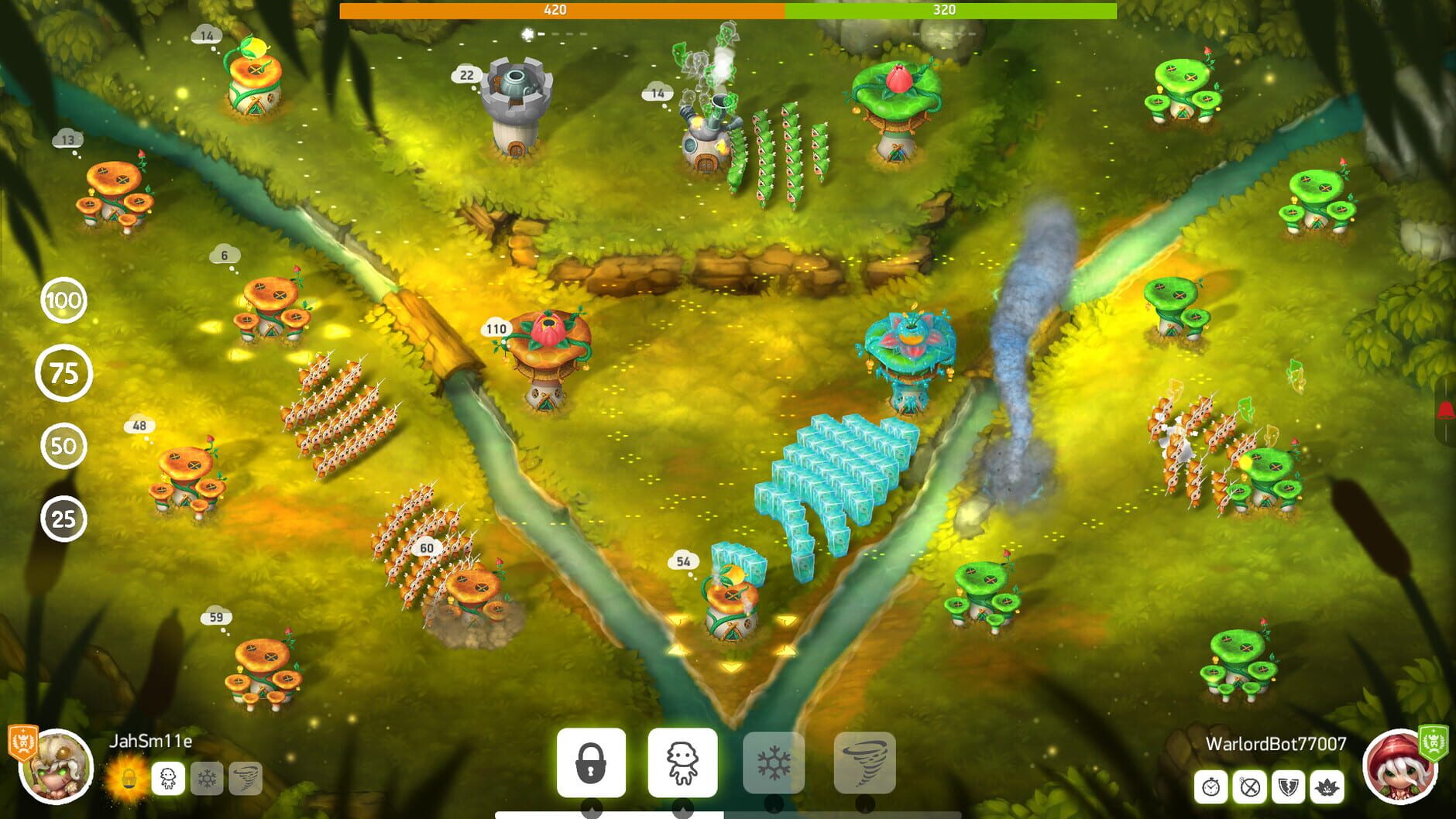 Screenshot for Mushroom Wars 2