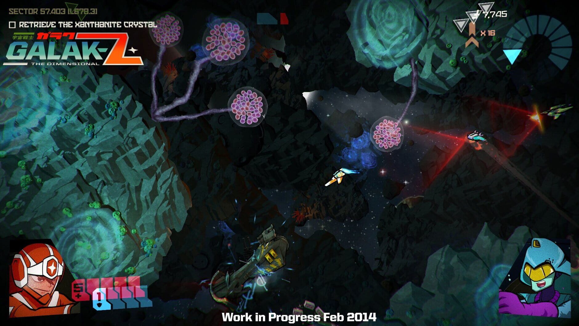 Screenshot for Galak-Z: The Dimensional