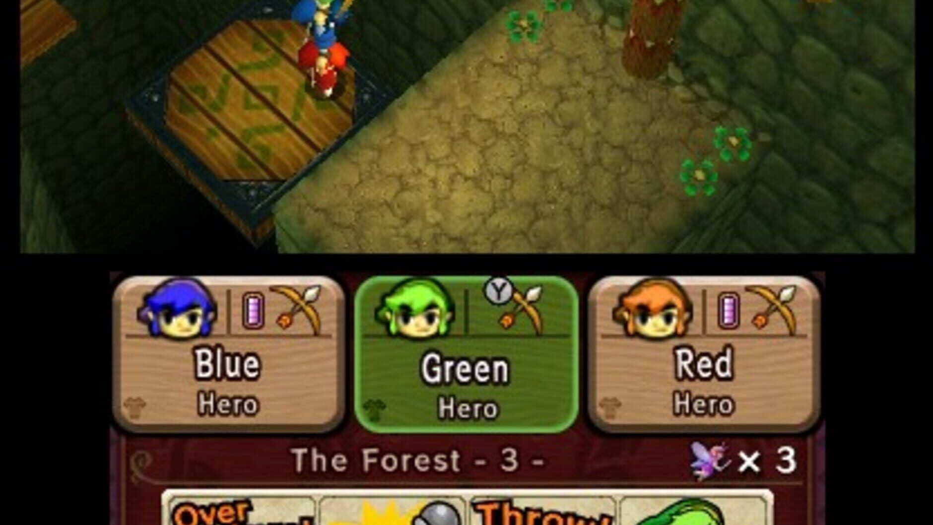 Screenshot for The Legend of Zelda: Tri Force Heroes
