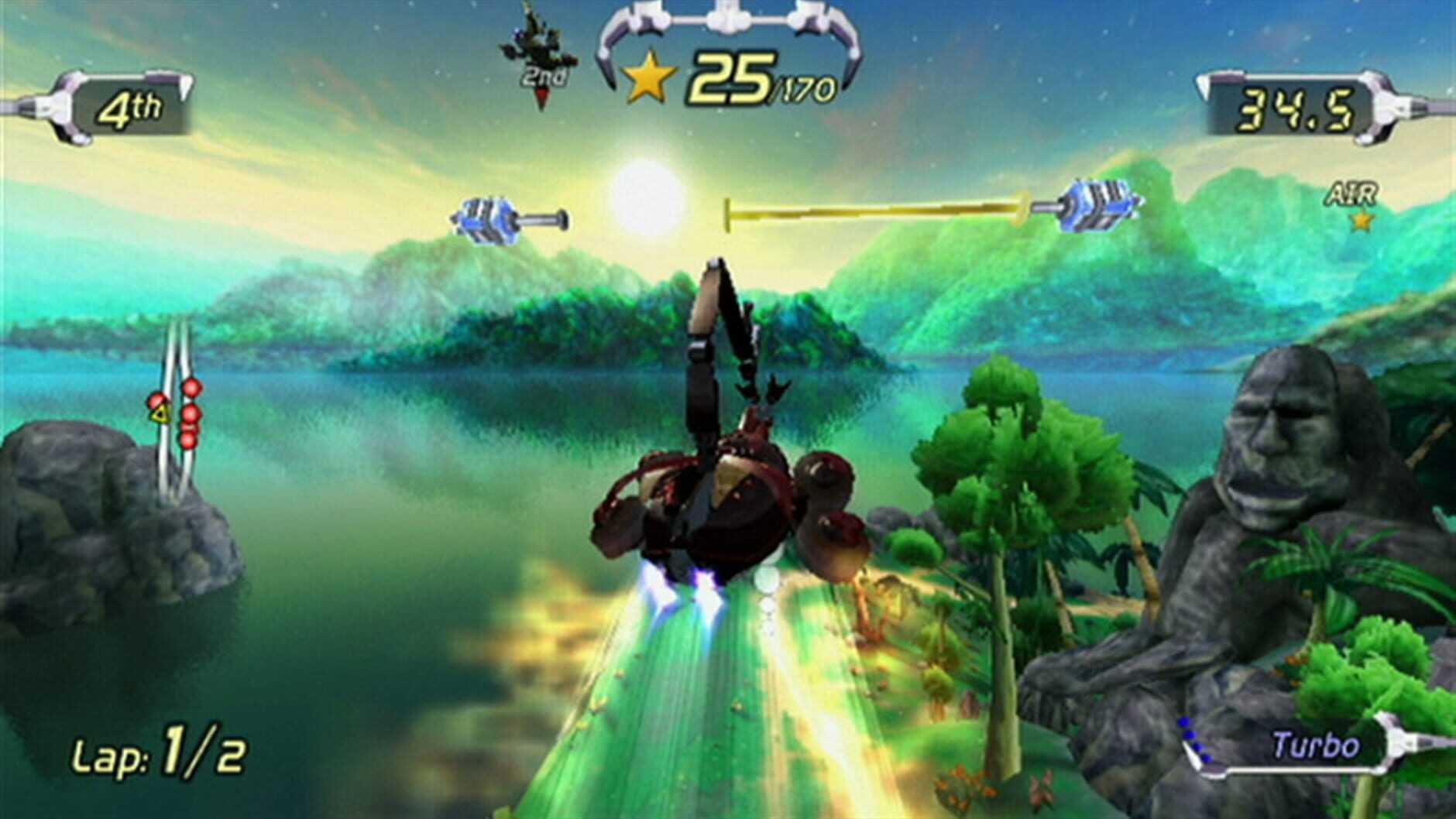 Screenshot for Excitebots: Trick Racing